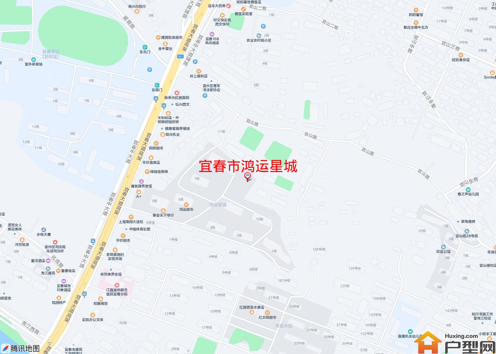 鸿运星城小区 - 户型网