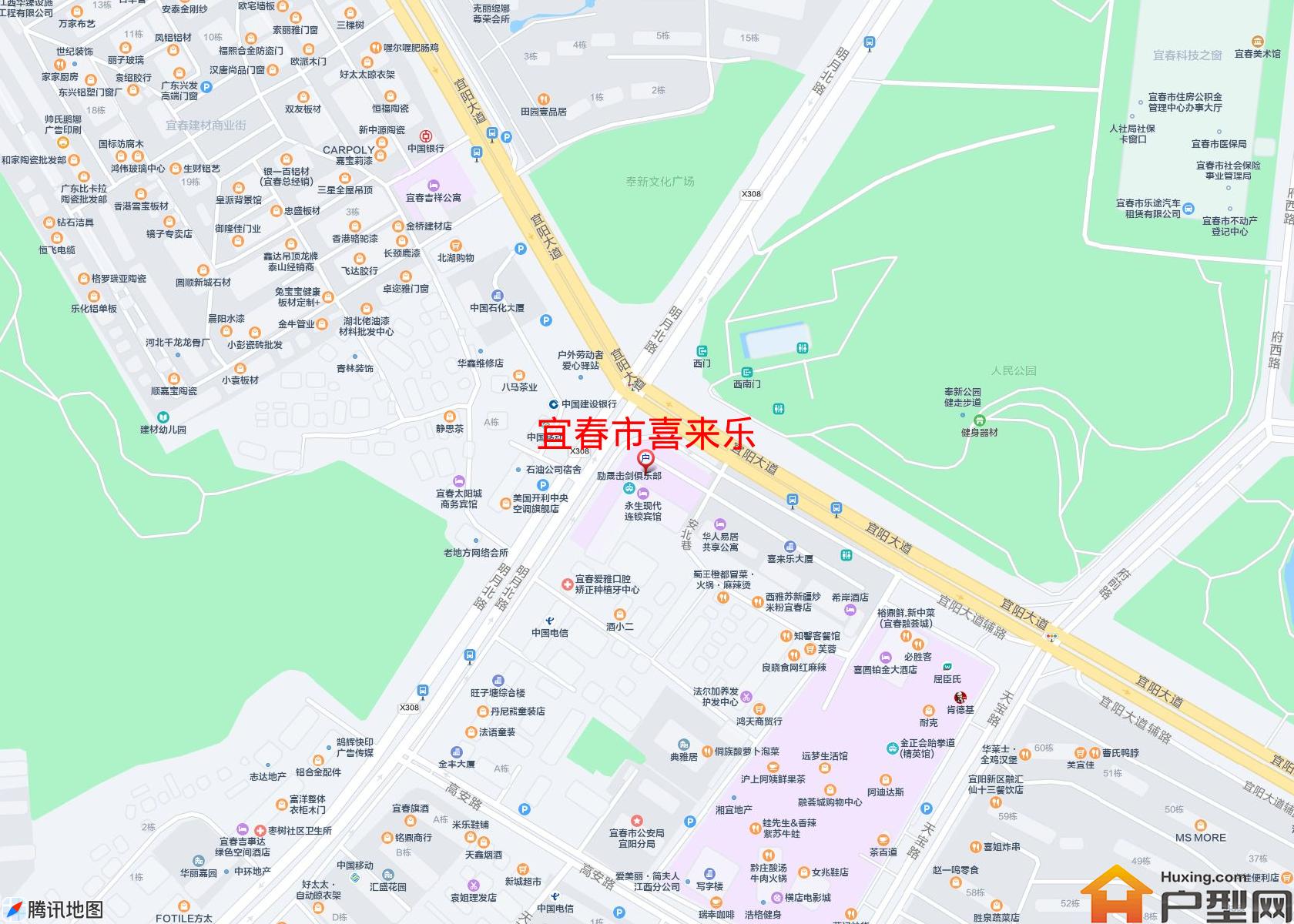 喜来乐小区 - 户型网