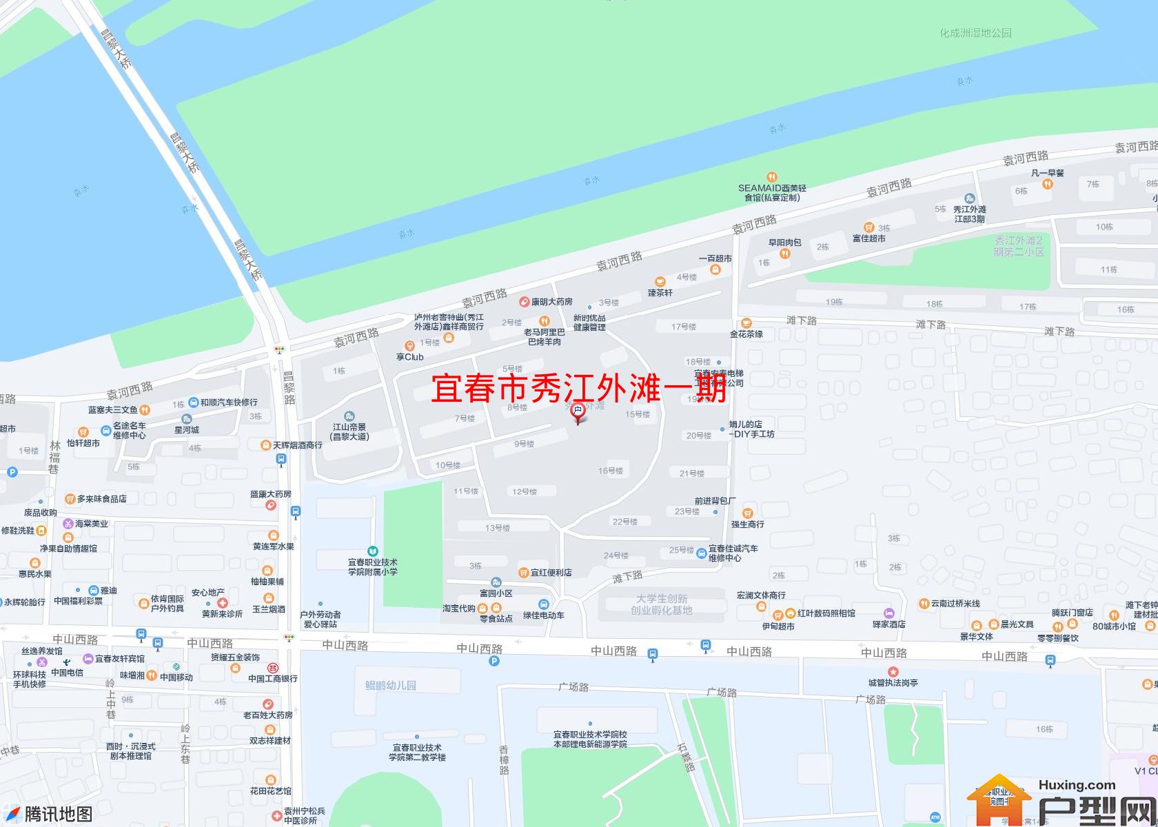 秀江外滩一期小区 - 户型网