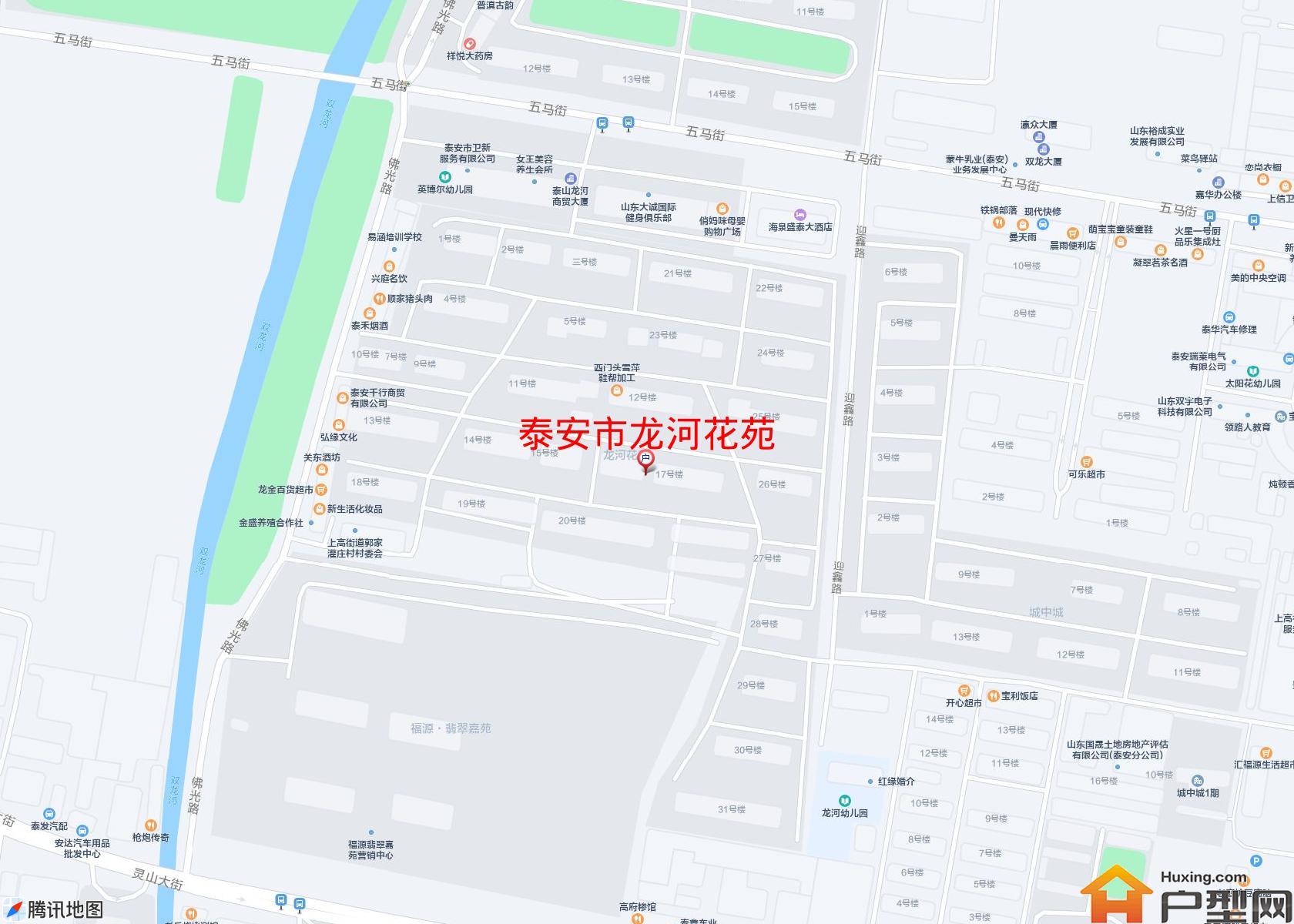 龙河花苑小区 - 户型网