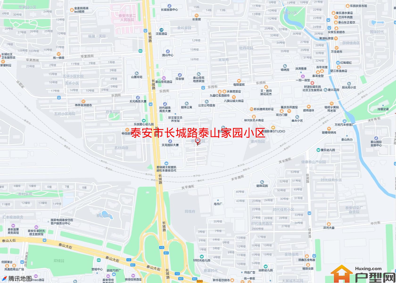 长城路泰山家园小区小区 - 户型网