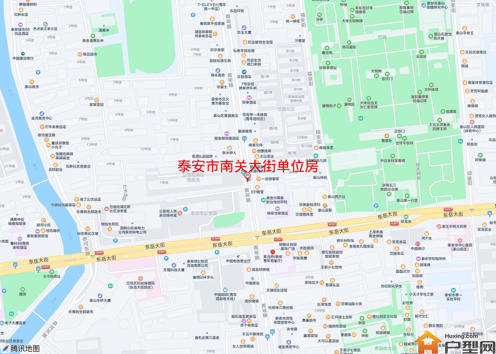 南关大街单位房小区 - 户型网