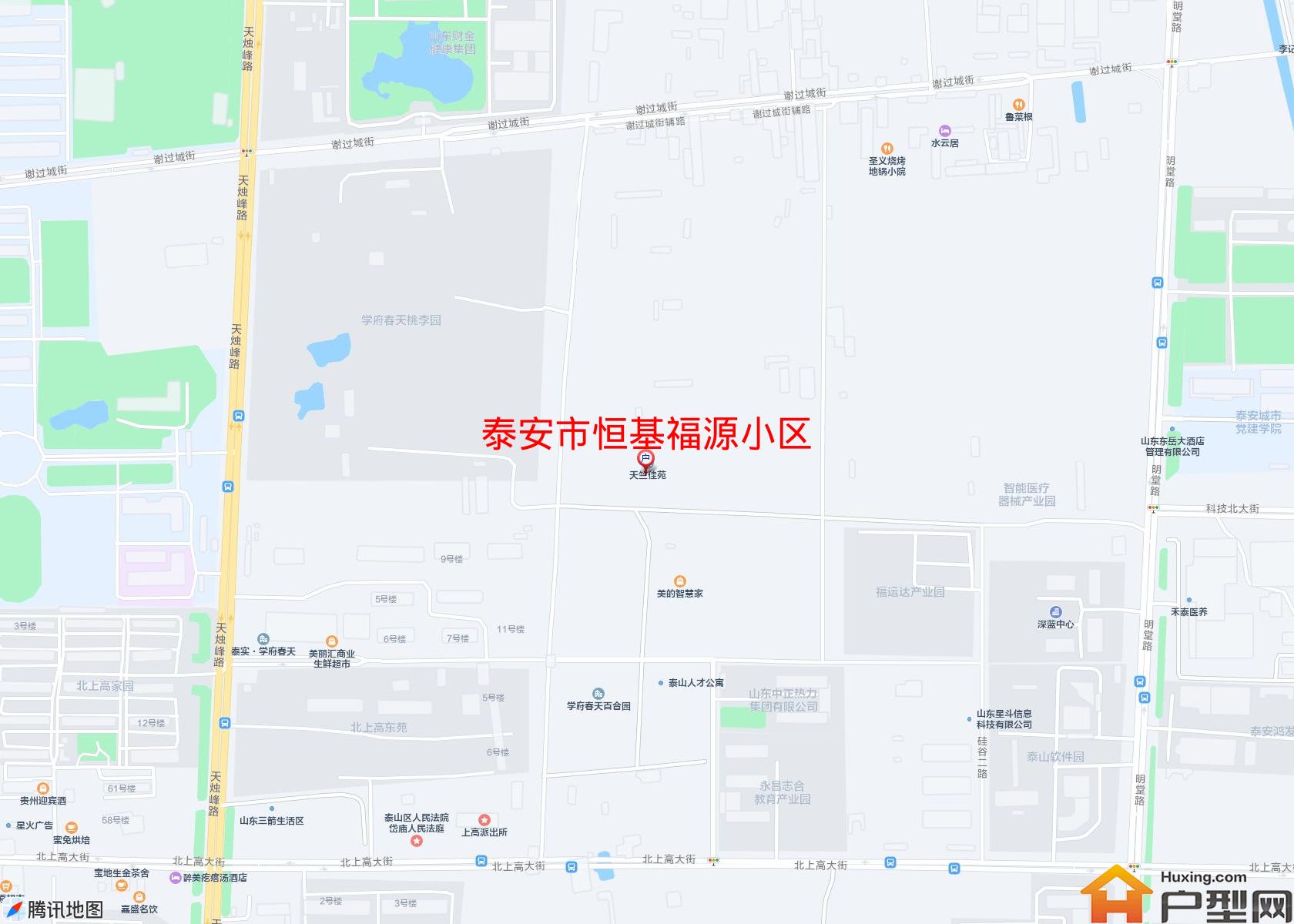 恒基福源小区小区 - 户型网