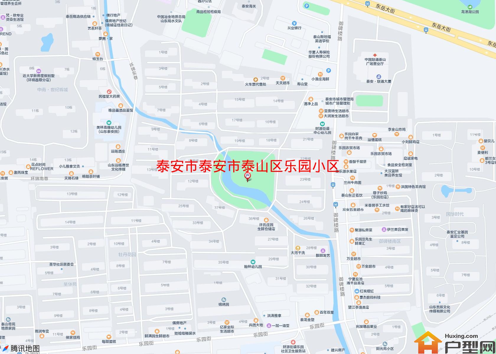 泰安市泰山区乐园小区小区 - 户型网
