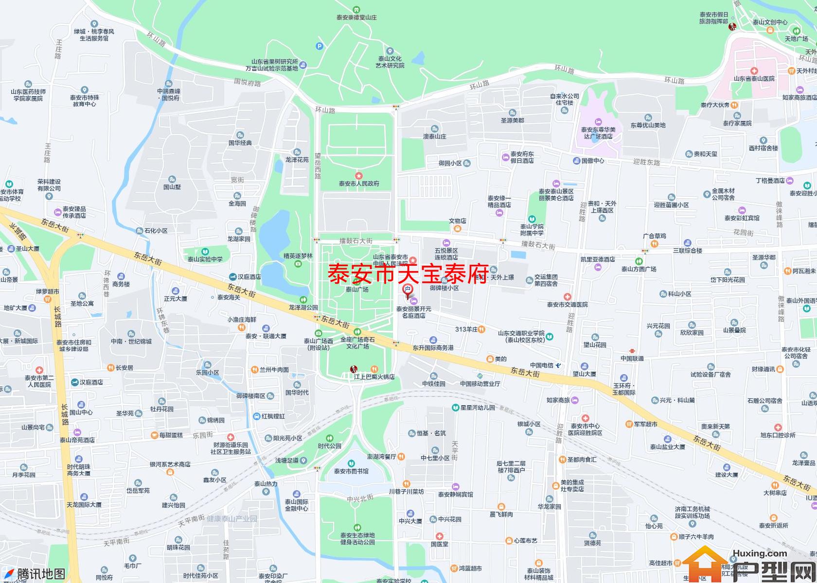天宝泰府小区 - 户型网