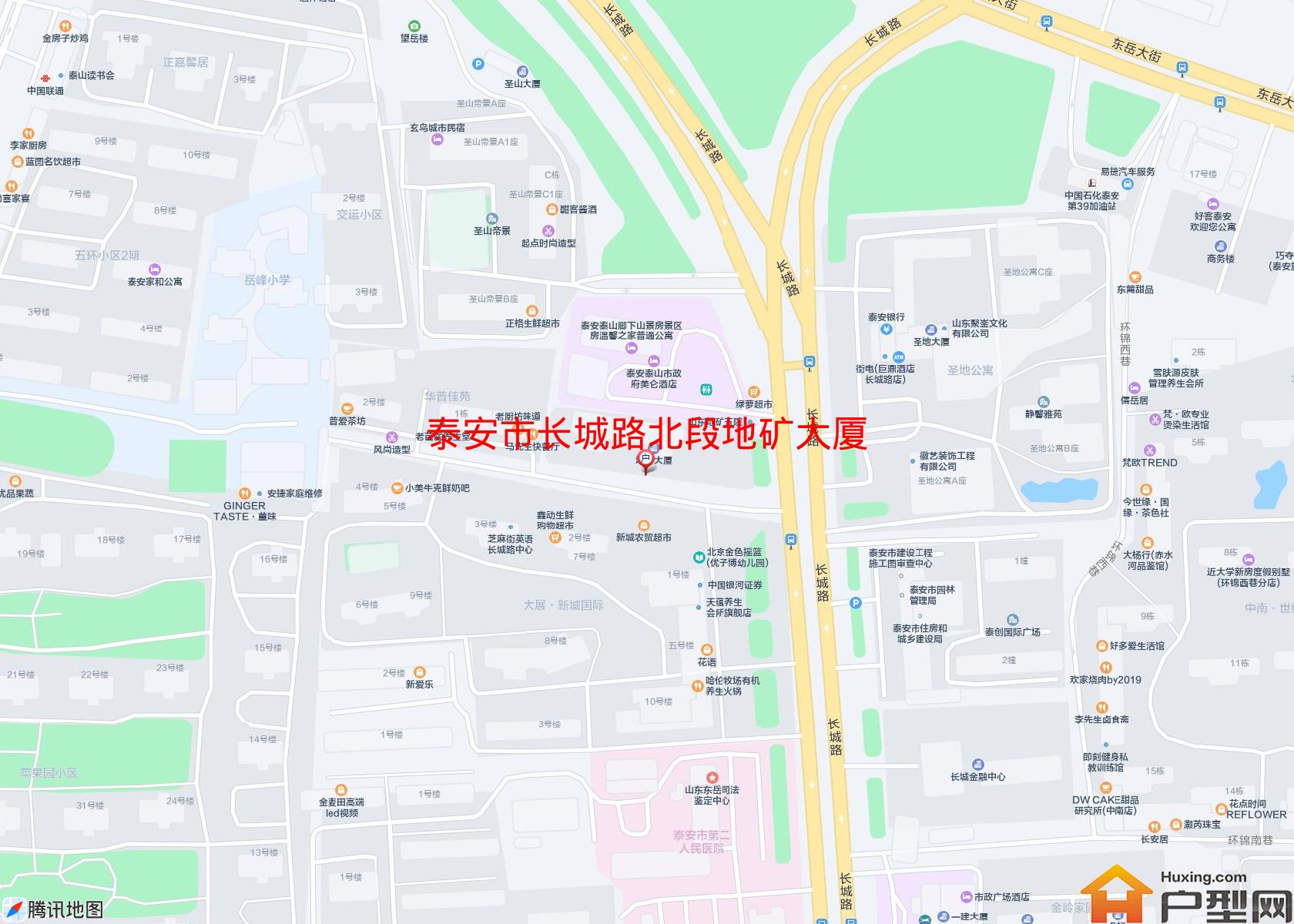 长城路北段地矿大厦小区 - 户型网