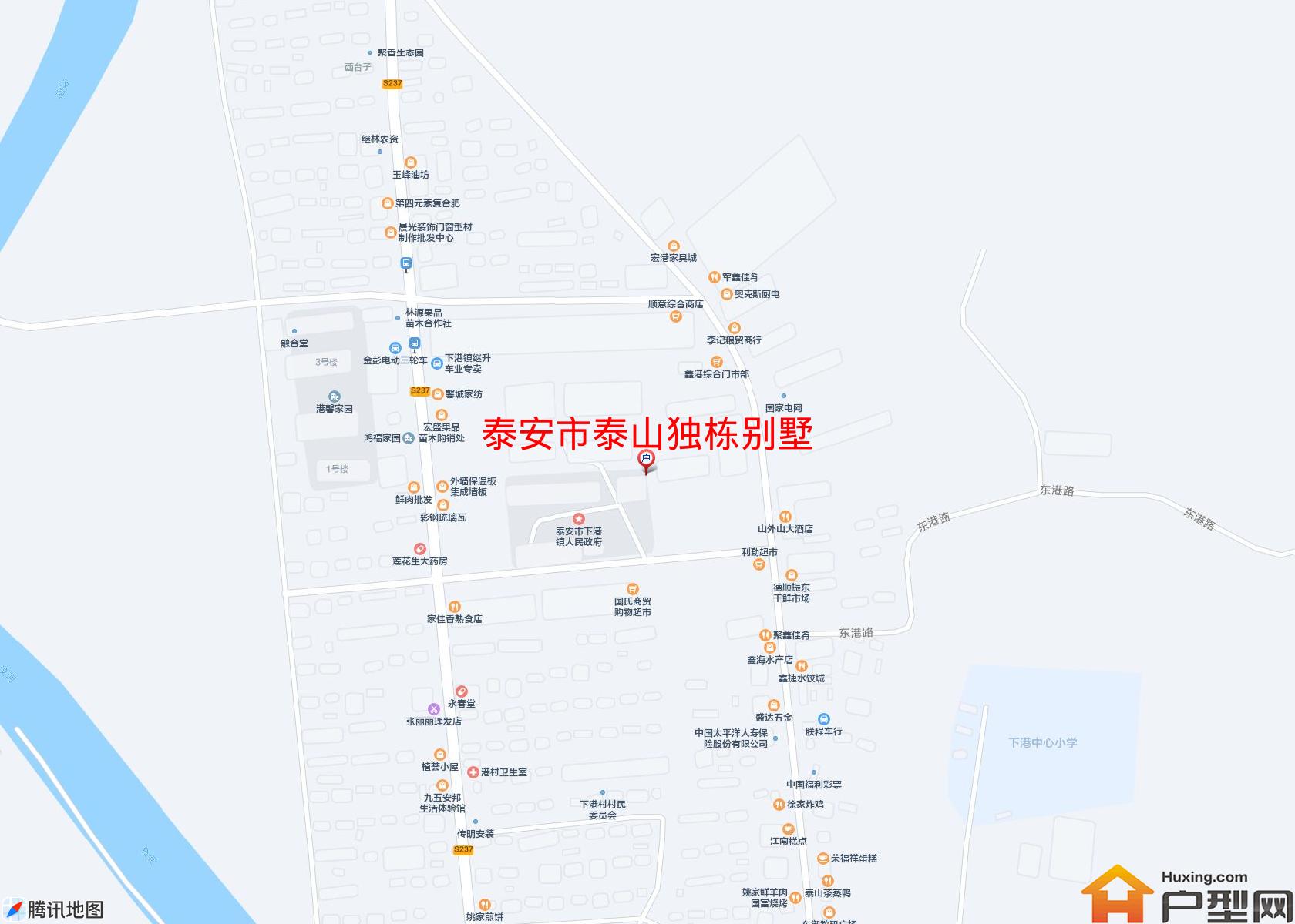 泰山独栋别墅小区 - 户型网