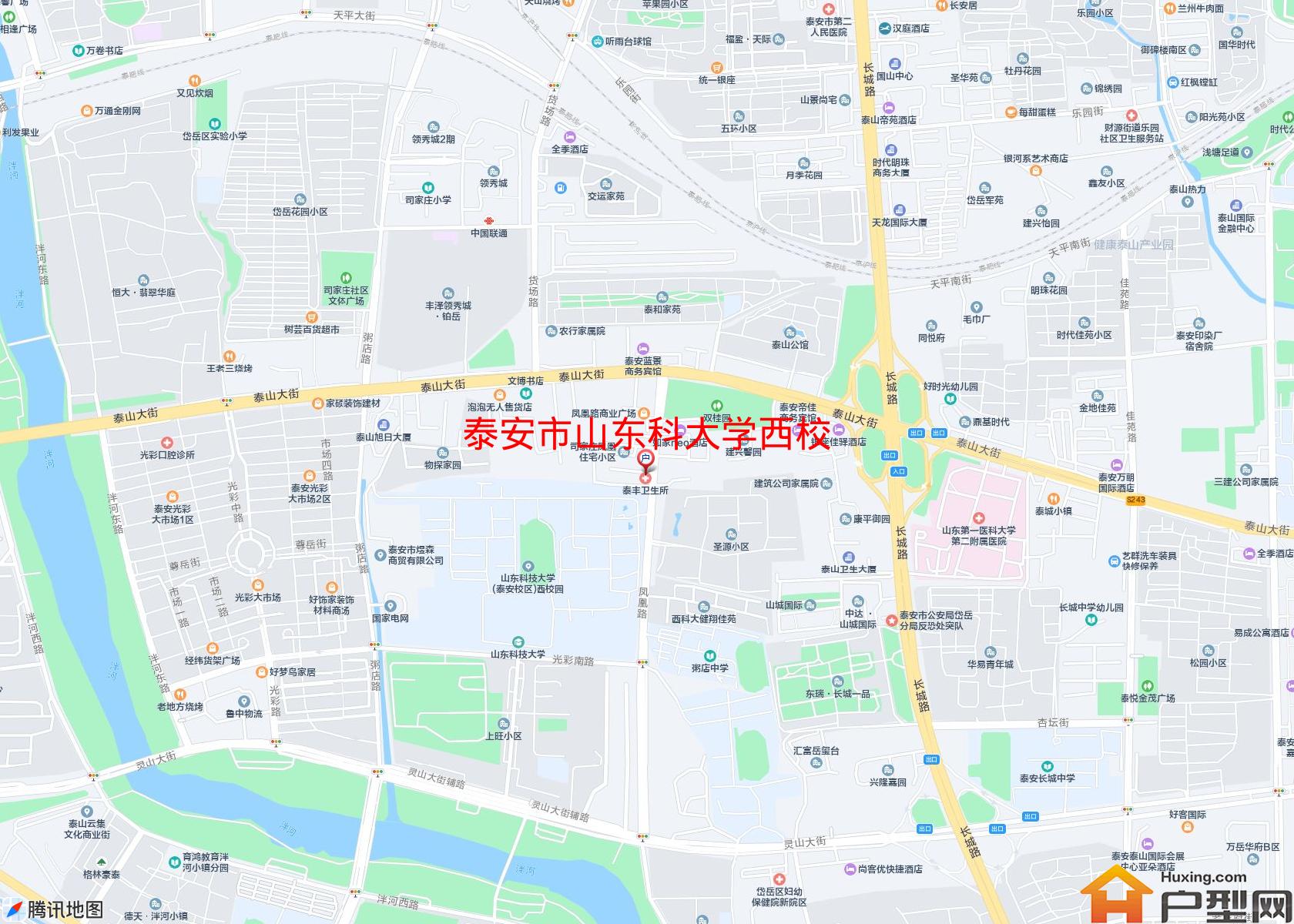 山东科大学西校小区 - 户型网
