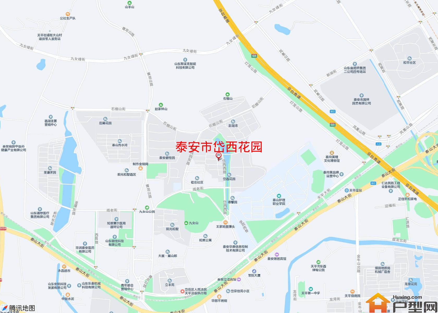 岱西花园小区 - 户型网