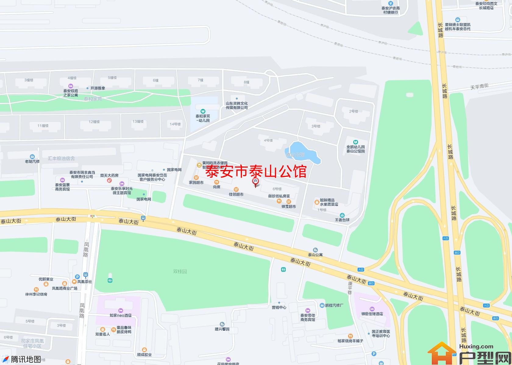 泰山公馆小区 - 户型网