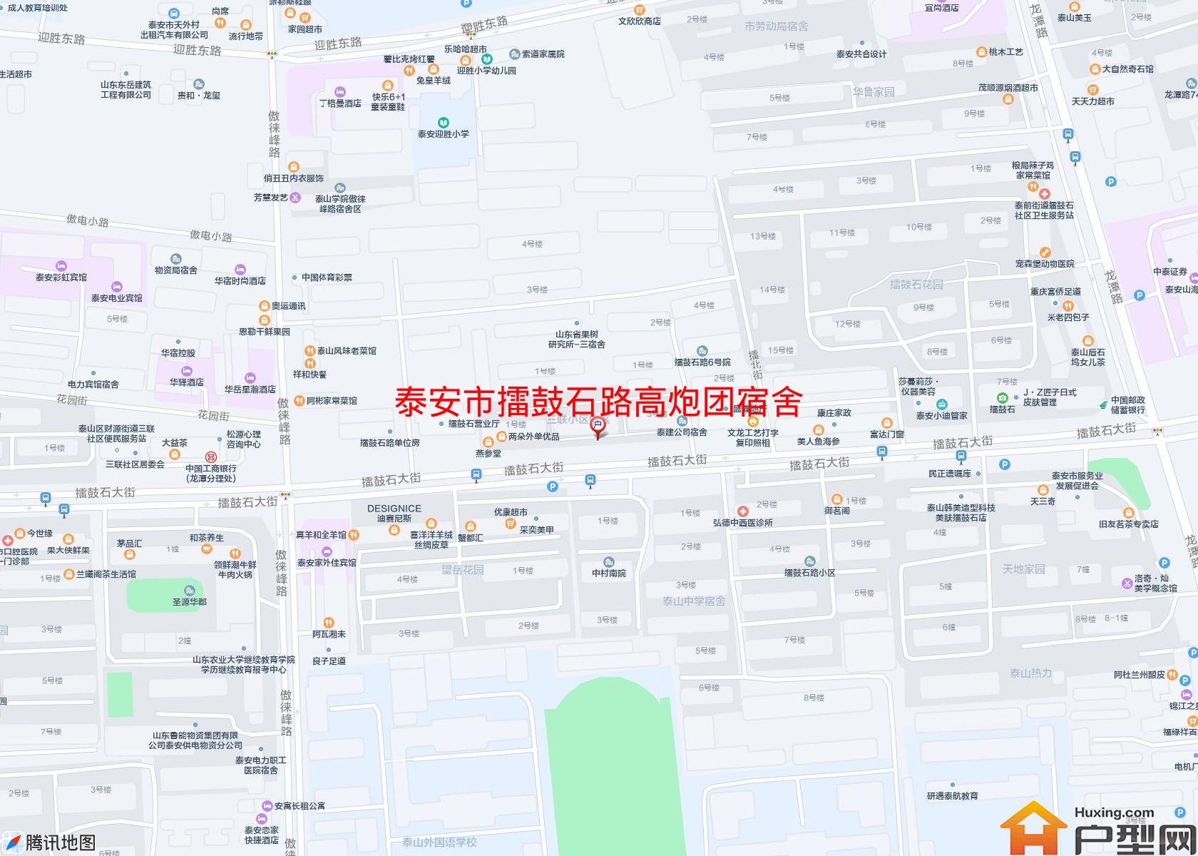 擂鼓石路高炮团宿舍小区 - 户型网