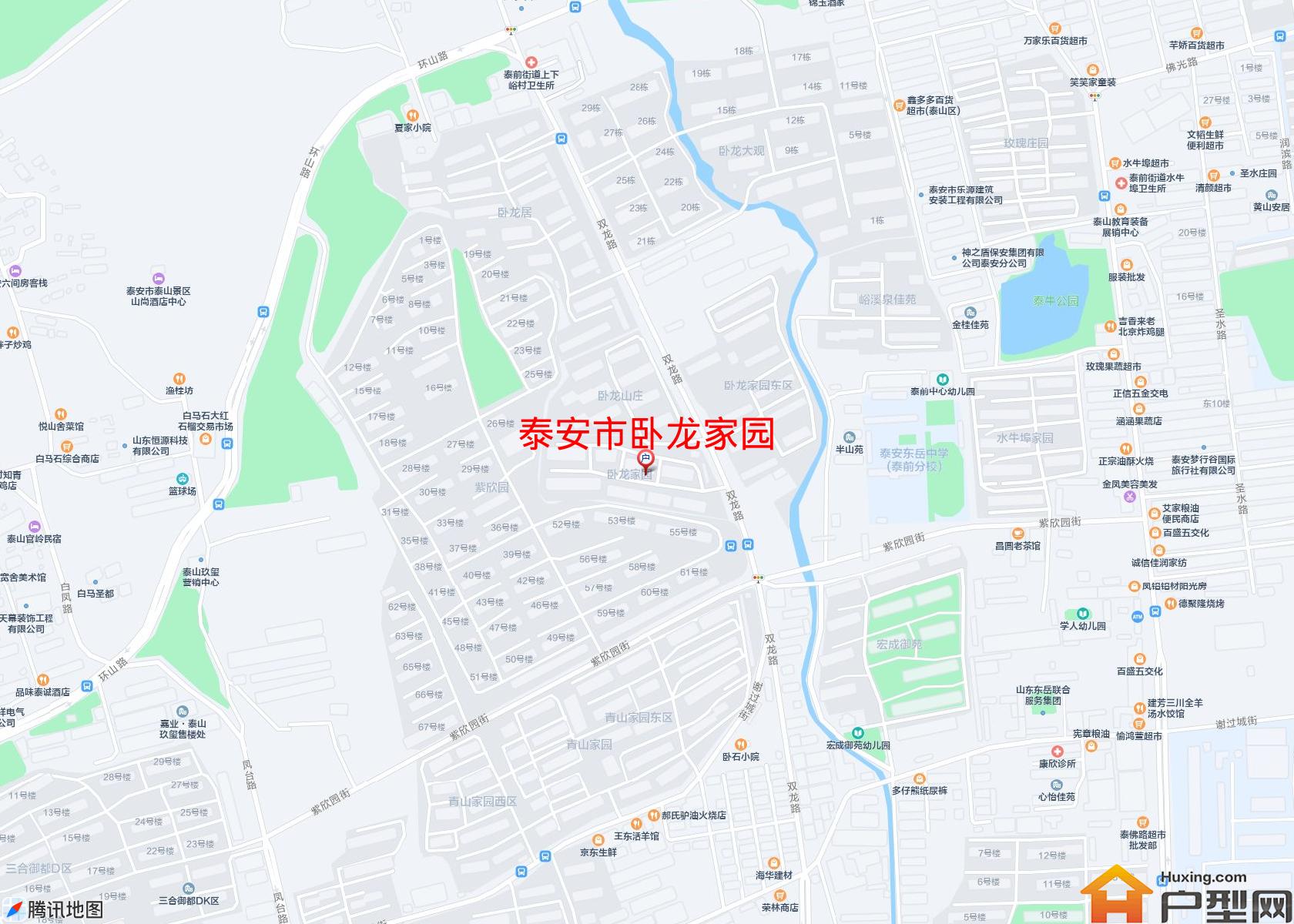 卧龙家园小区 - 户型网
