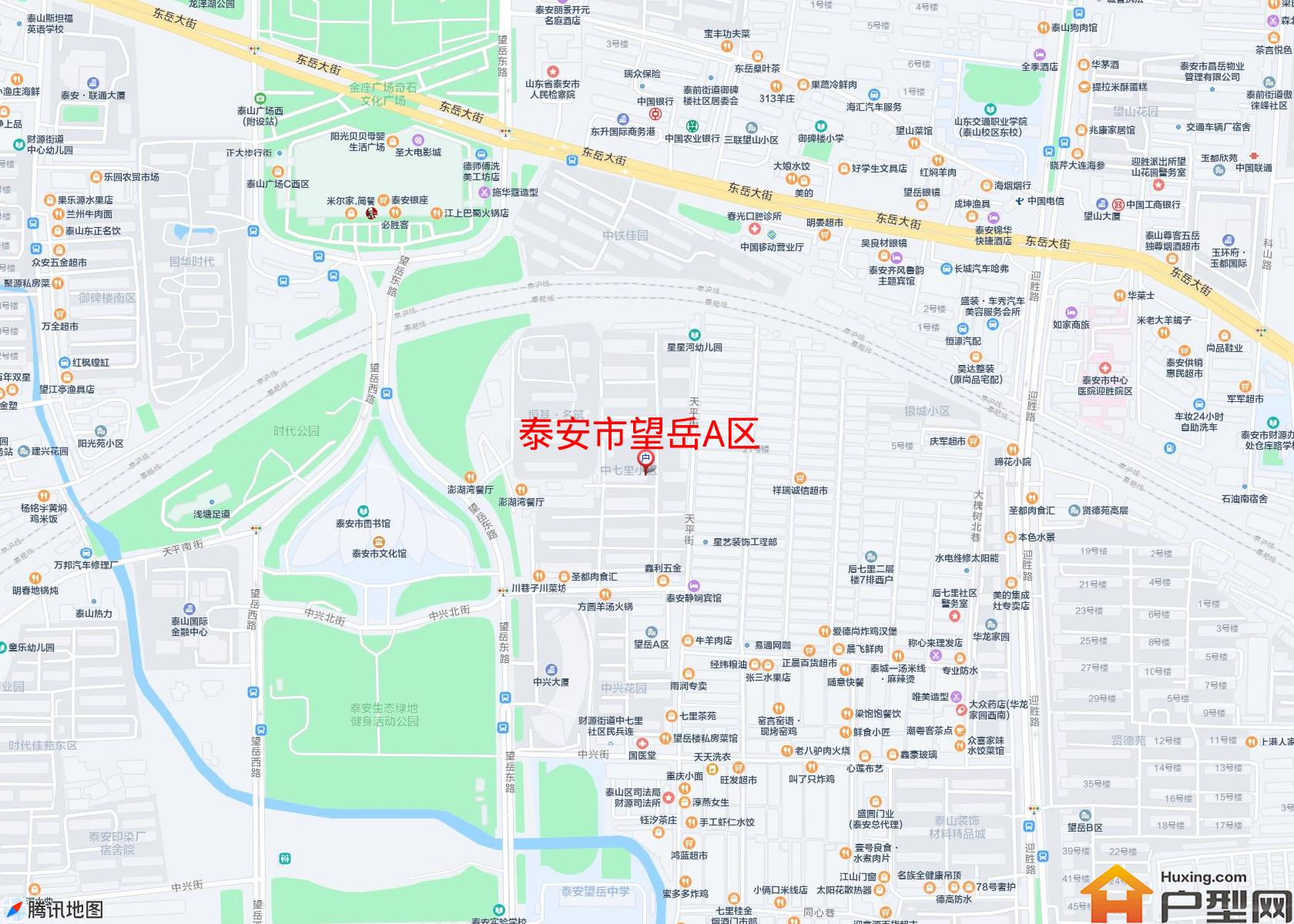 望岳A区小区 - 户型网