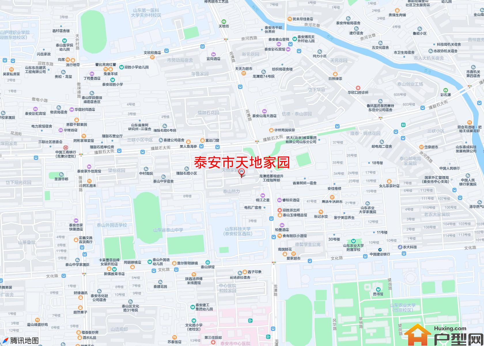 天地家园小区 - 户型网