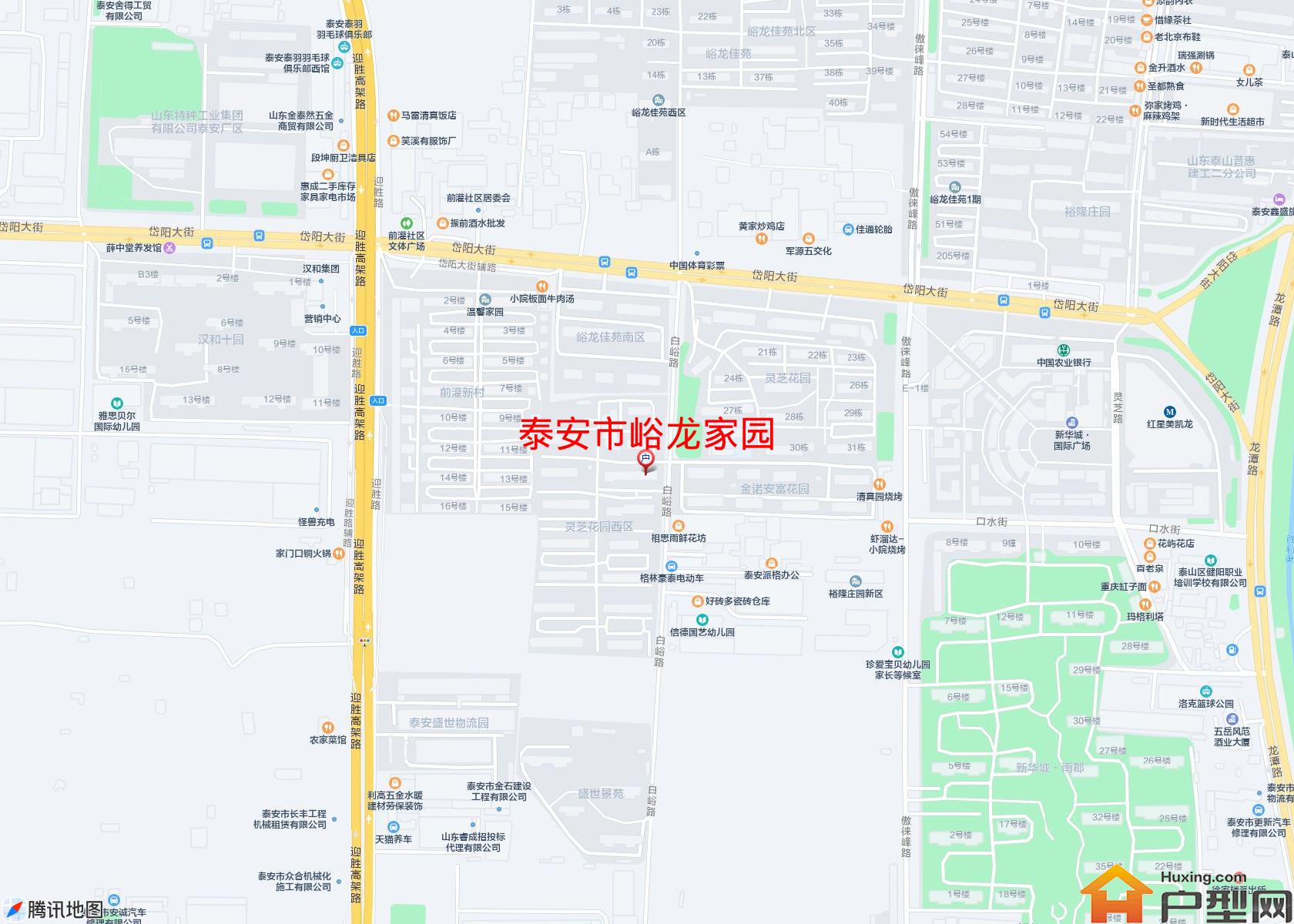 峪龙家园小区 - 户型网
