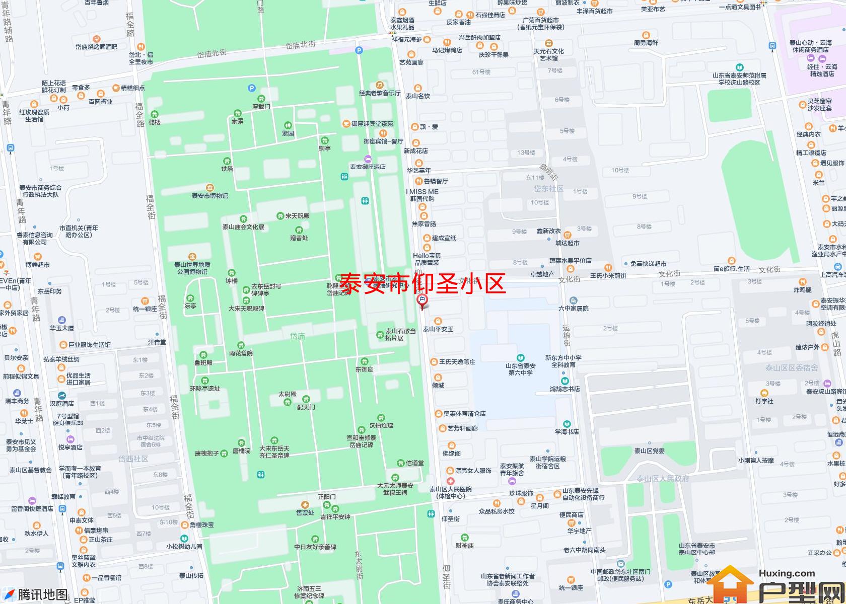 仰圣小区小区 - 户型网