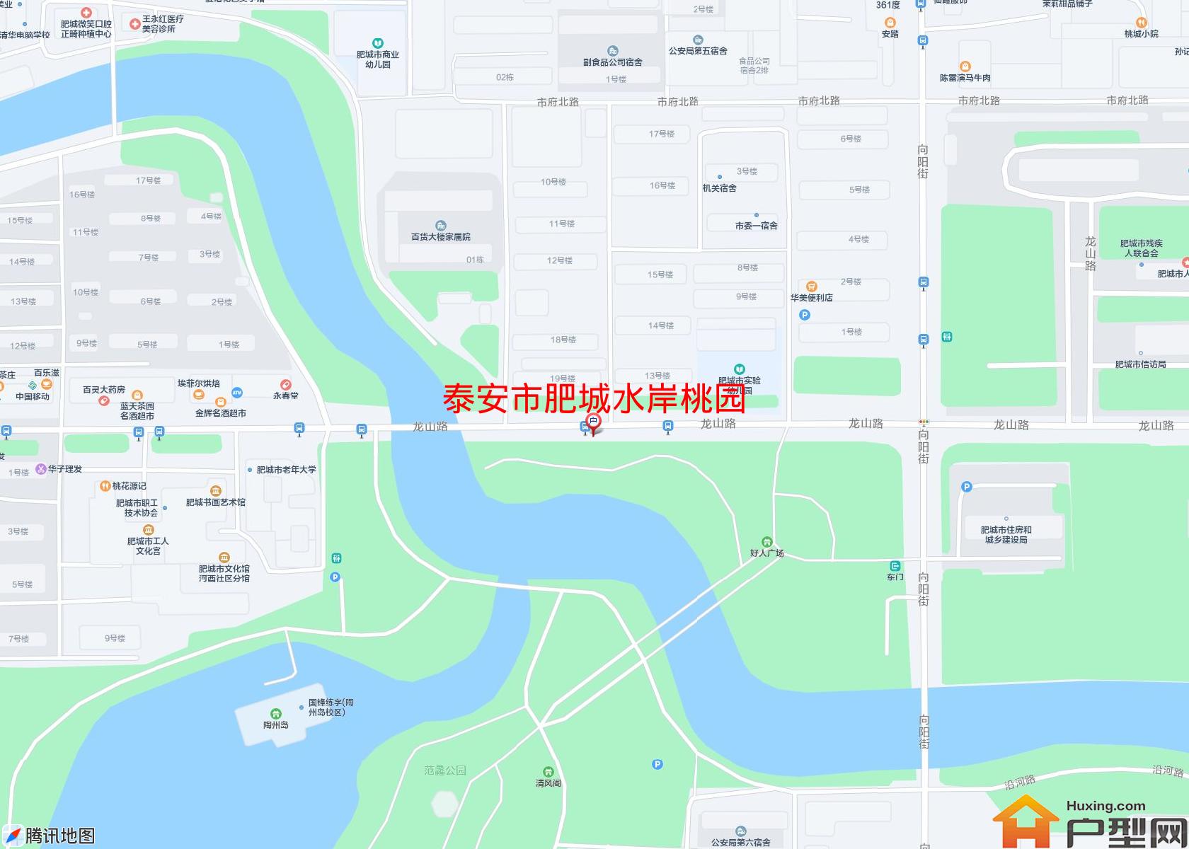 肥城水岸桃园小区 - 户型网