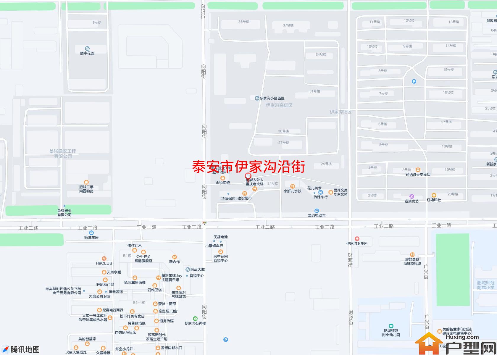 伊家沟沿街小区 - 户型网