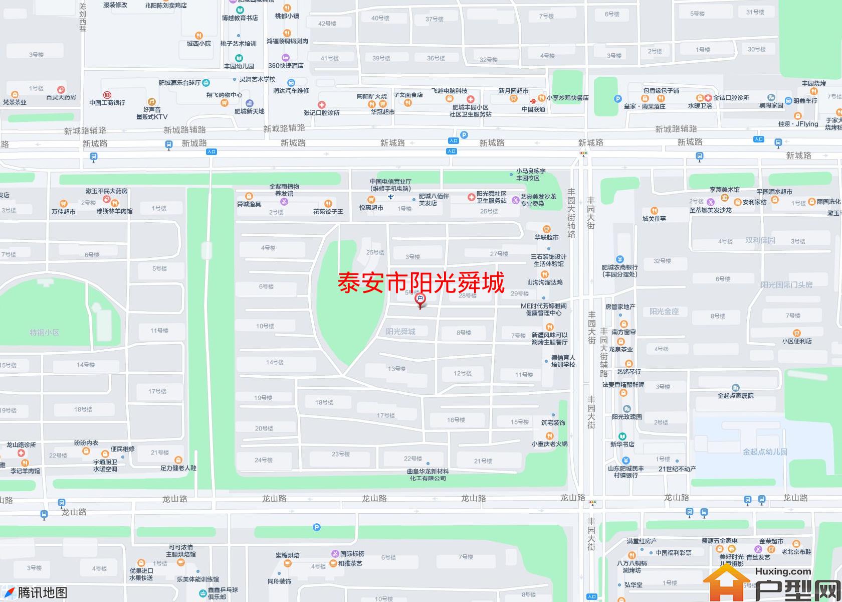 阳光舜城小区 - 户型网