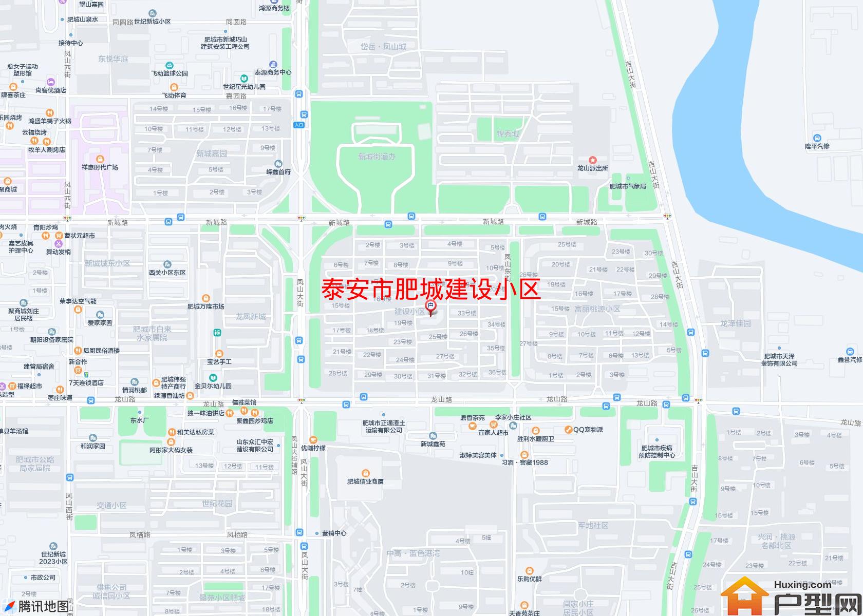 肥城建设小区小区 - 户型网