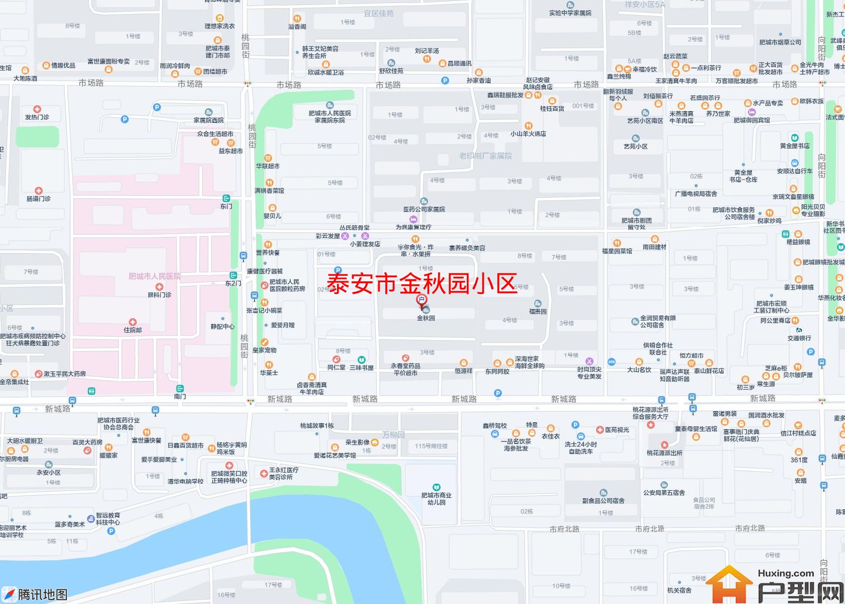 金秋园小区小区 - 户型网