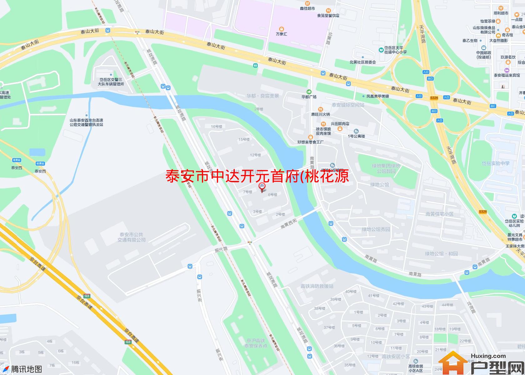 中达开元首府(桃花源路)小区 - 户型网