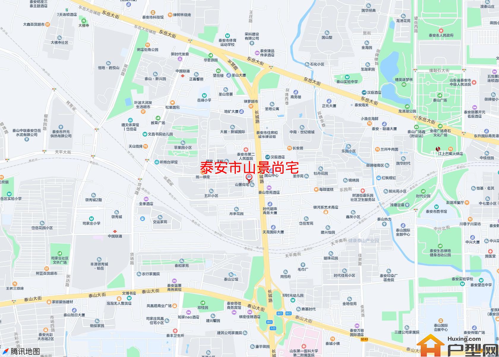山景尚宅小区 - 户型网