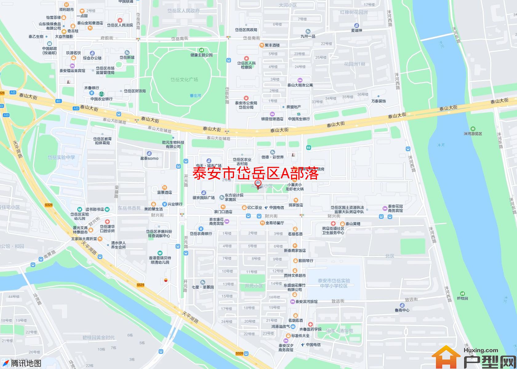 岱岳区A部落小区 - 户型网