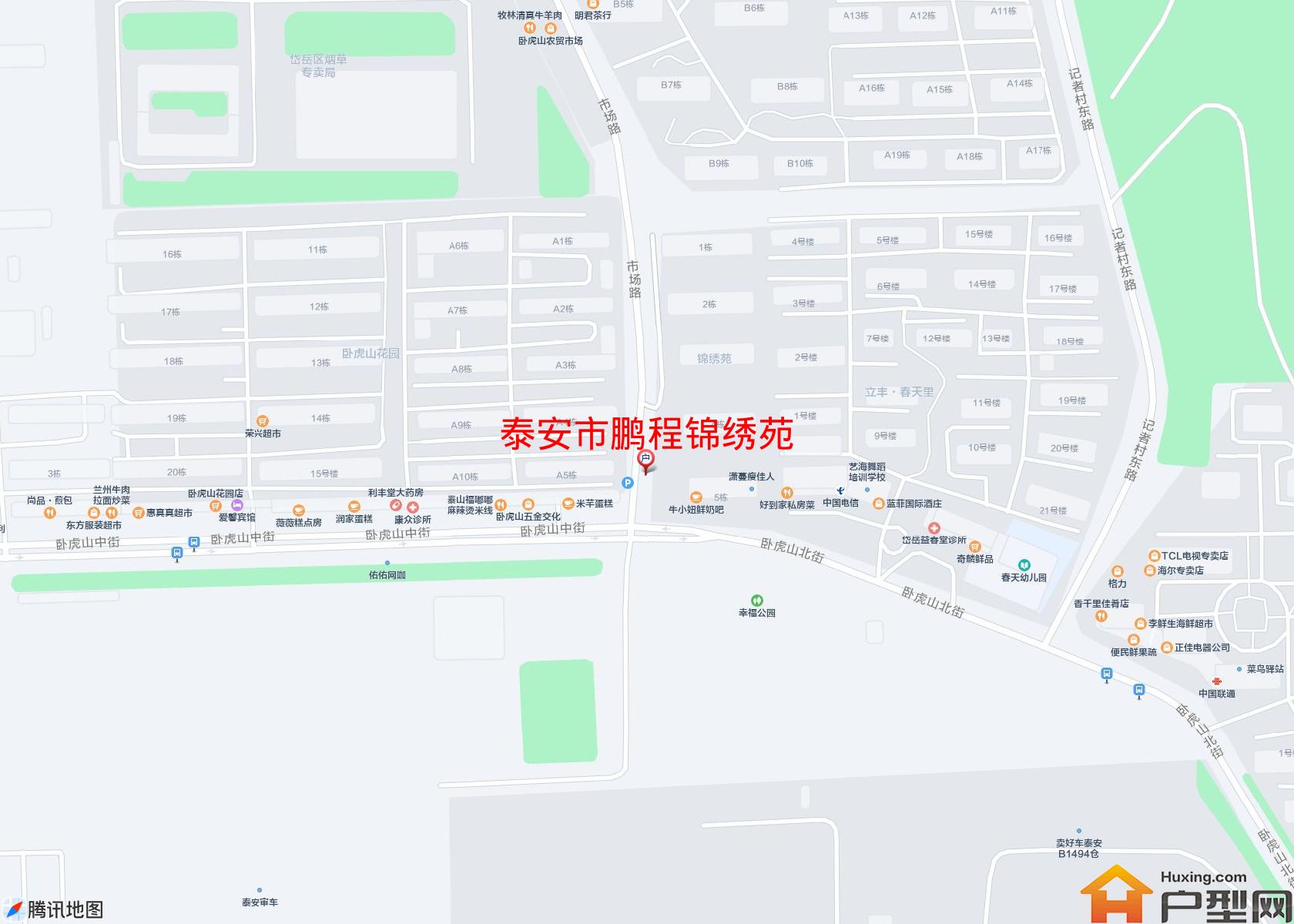 鹏程锦绣苑小区 - 户型网