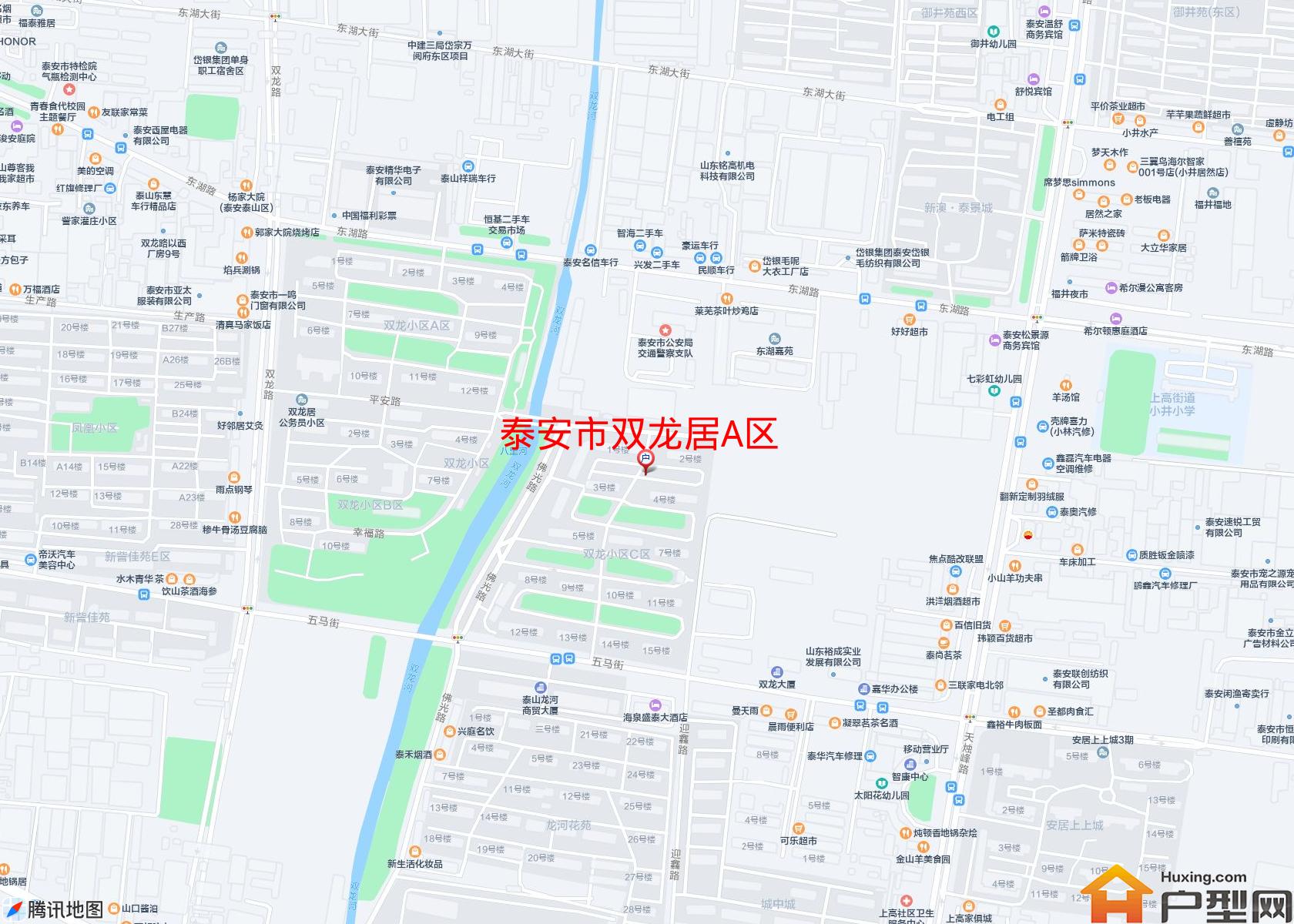 双龙居A区小区 - 户型网