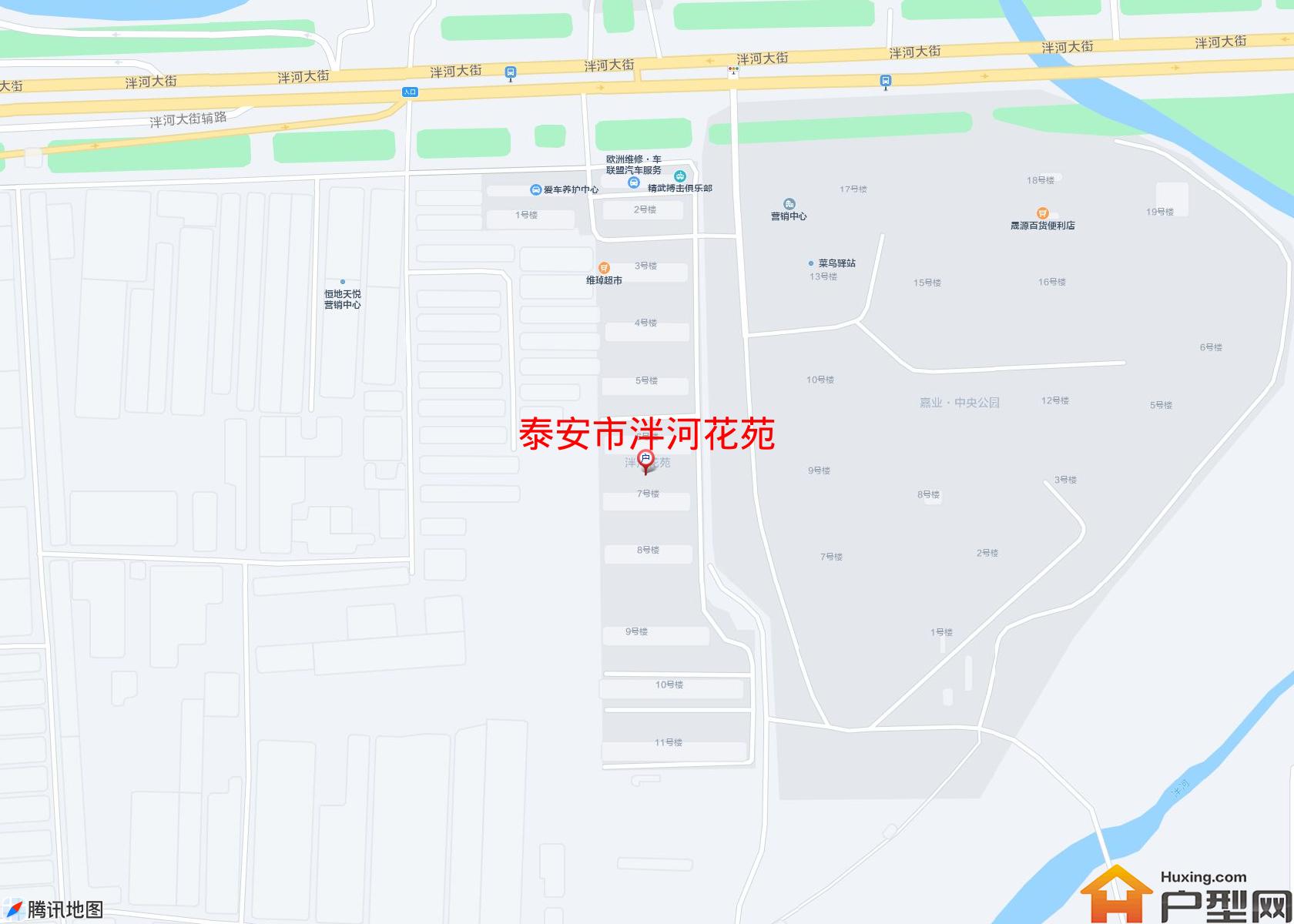 泮河花苑小区 - 户型网
