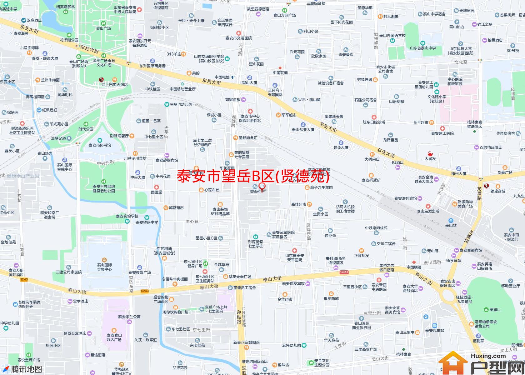 望岳B区(贤德苑)小区 - 户型网