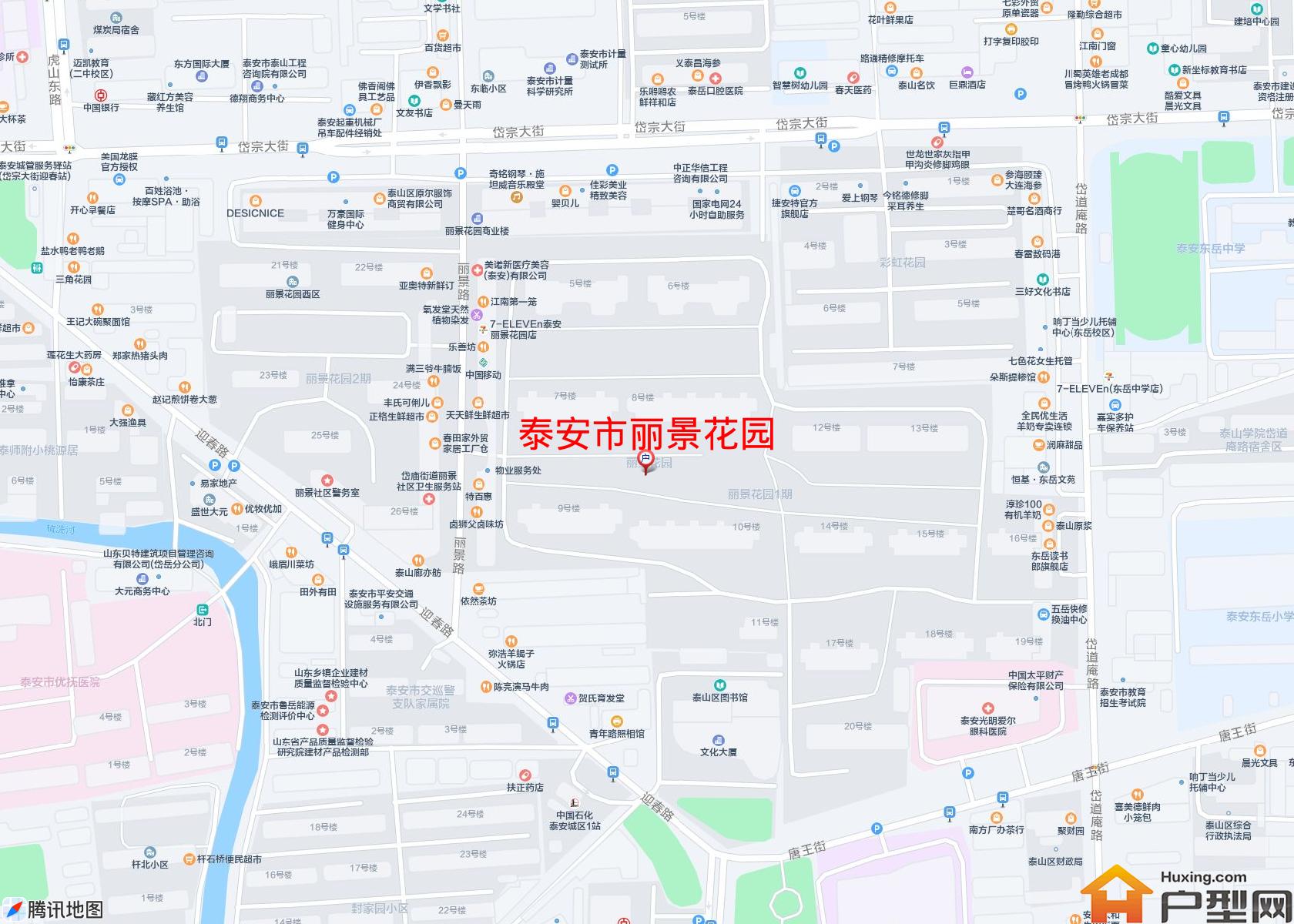 丽景花园小区 - 户型网