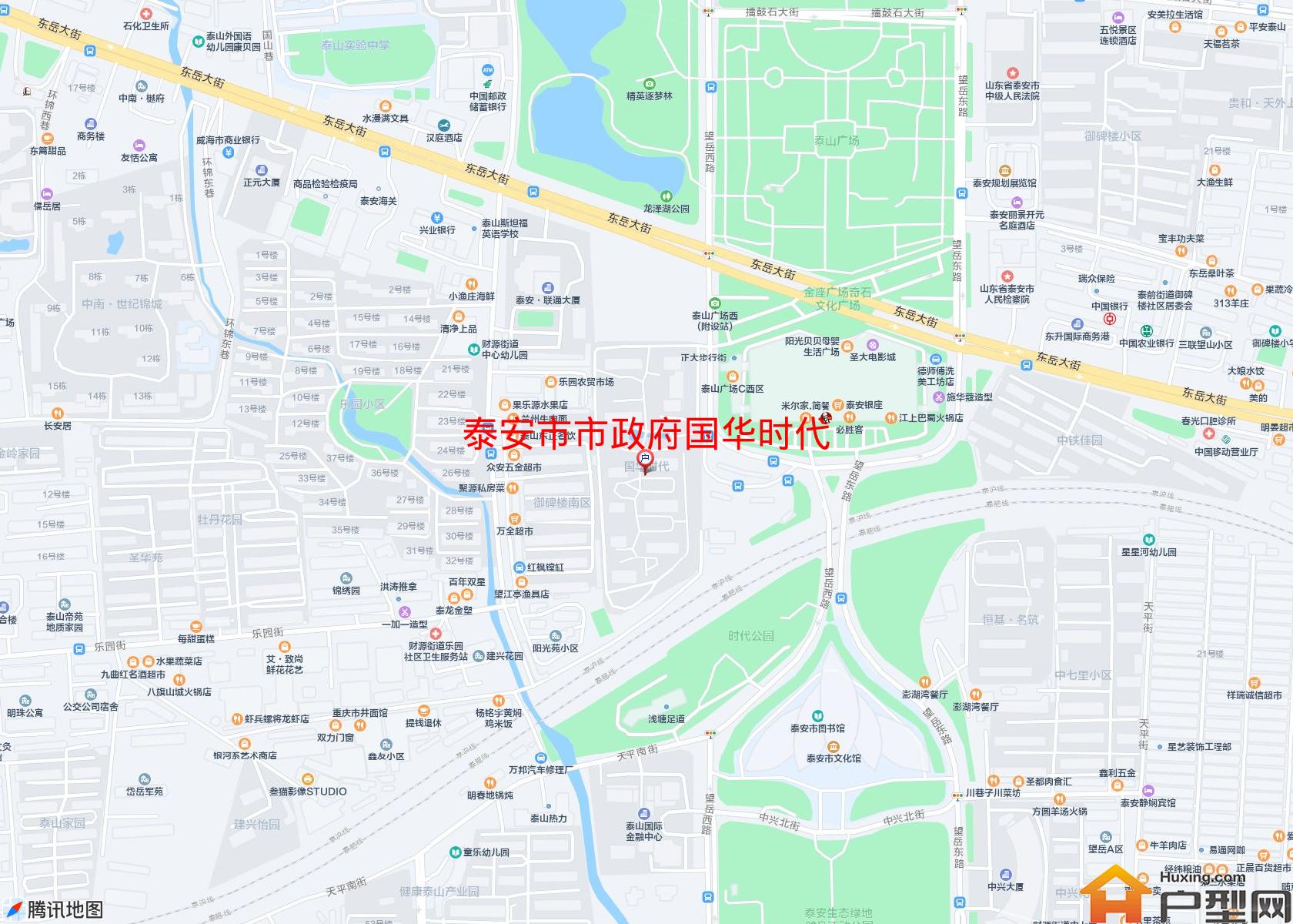 市政府国华时代小区 - 户型网