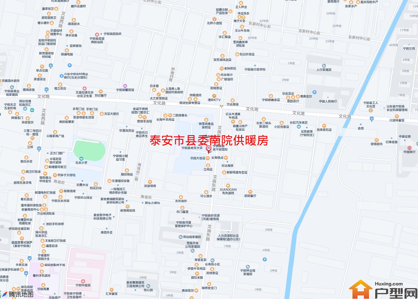 县委南院供暖房小区 - 户型网