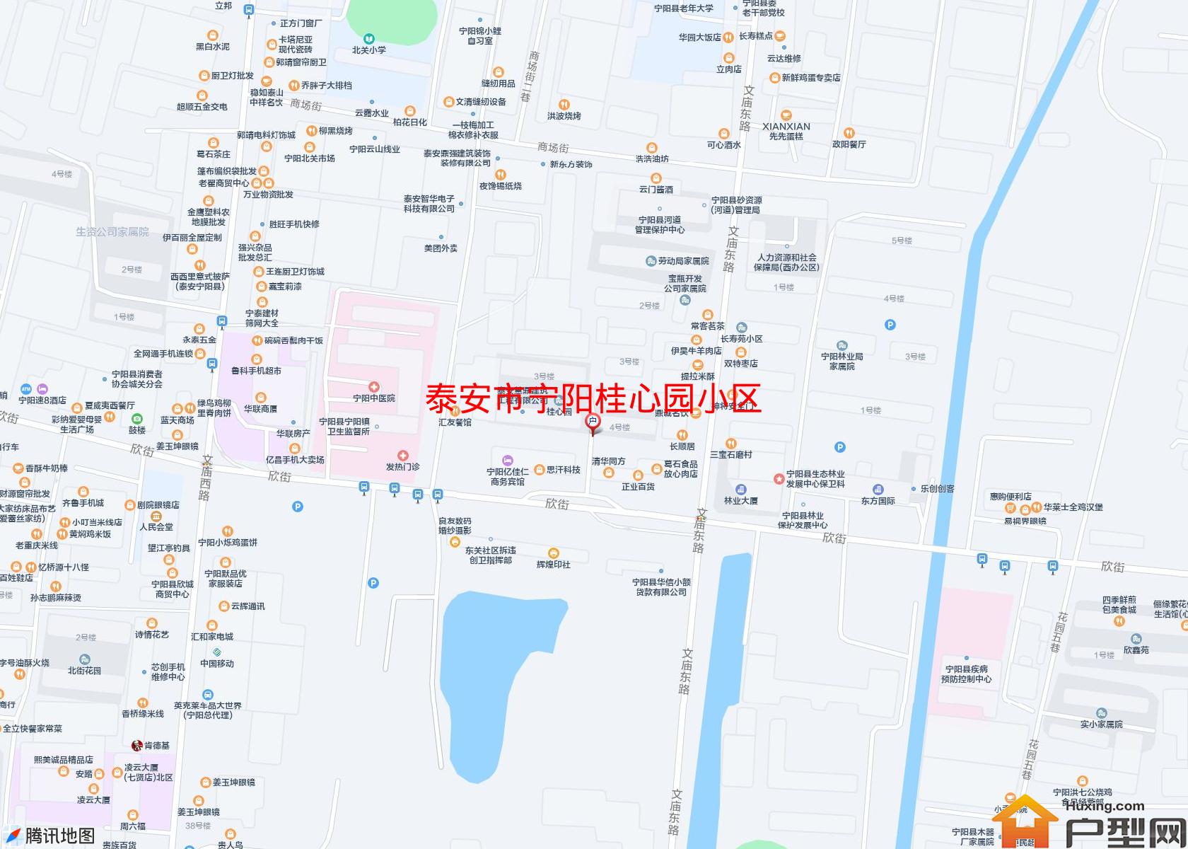 宁阳桂心园小区小区 - 户型网