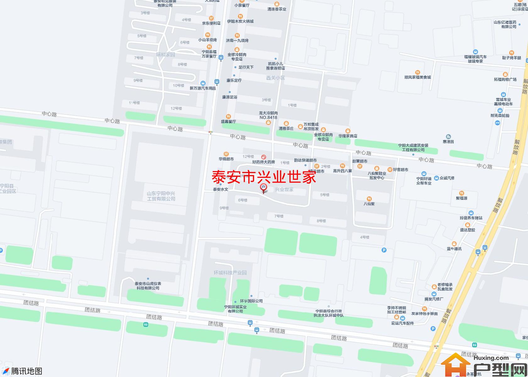 兴业世家小区 - 户型网