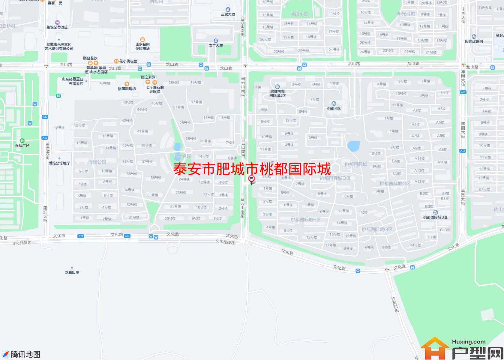 肥城市桃都国际城小区 - 户型网