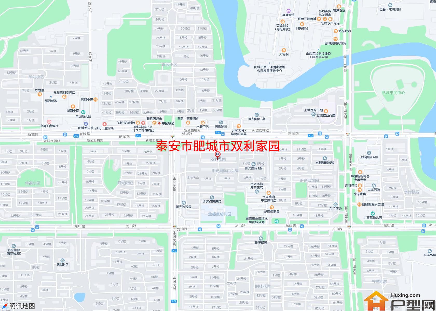 肥城市双利家园小区 - 户型网