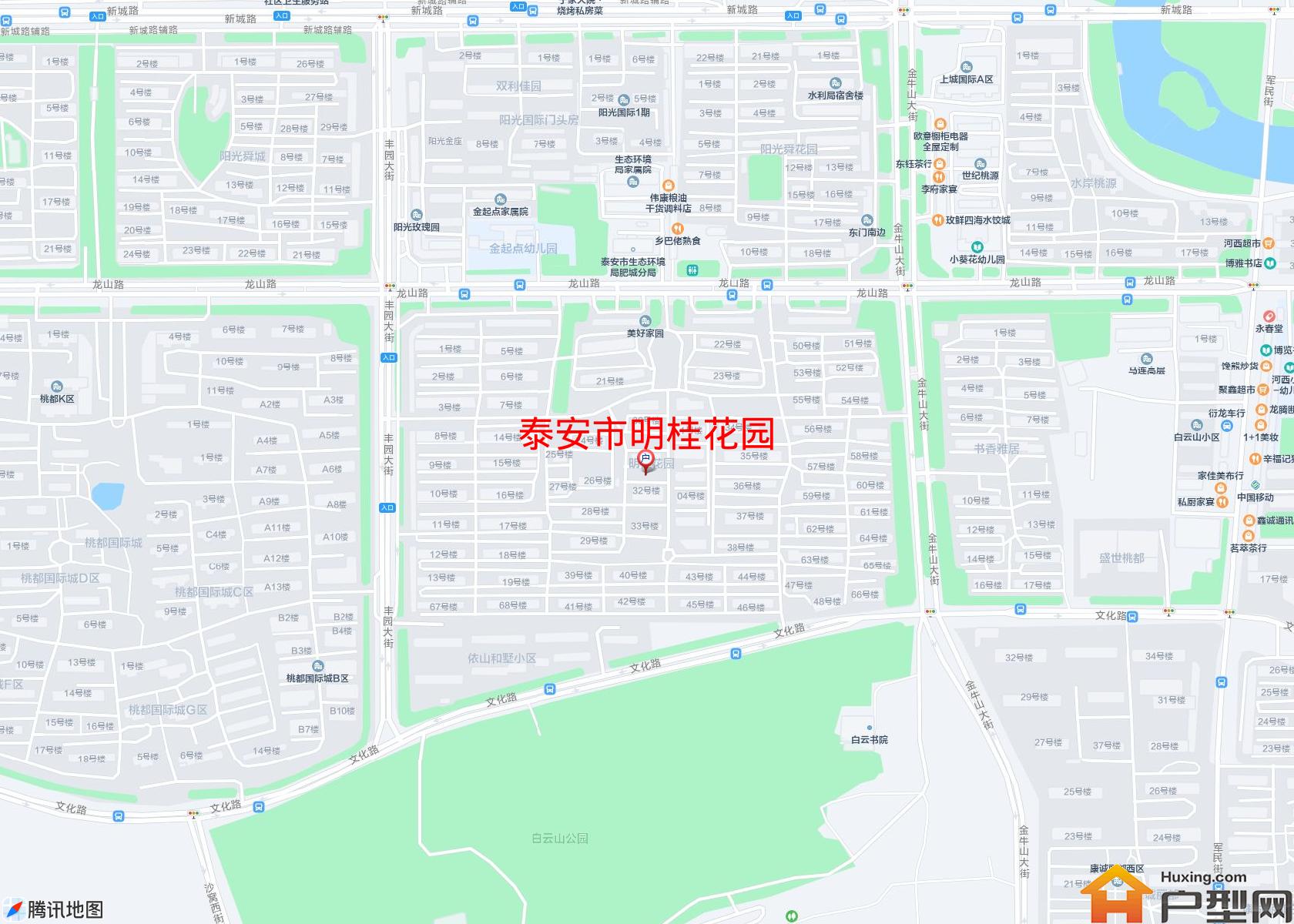 明桂花园小区 - 户型网