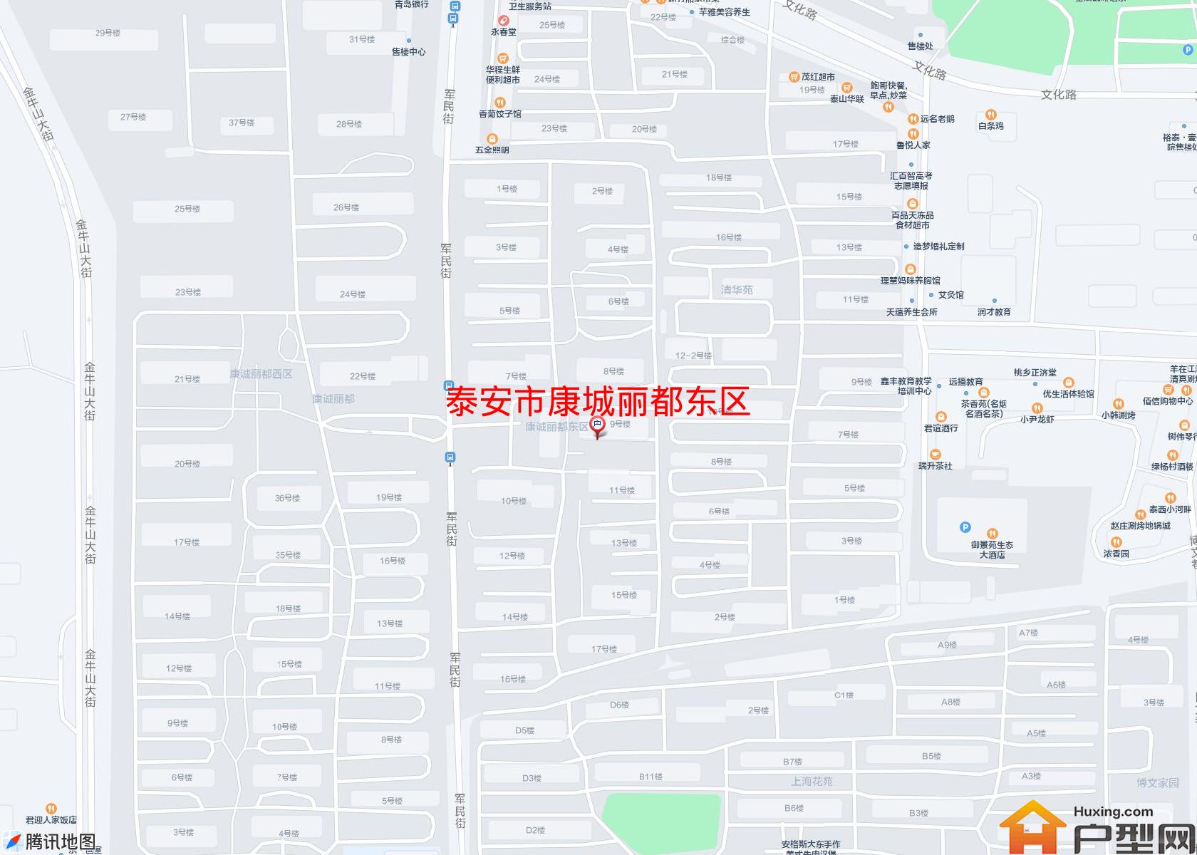 康城丽都东区小区 - 户型网