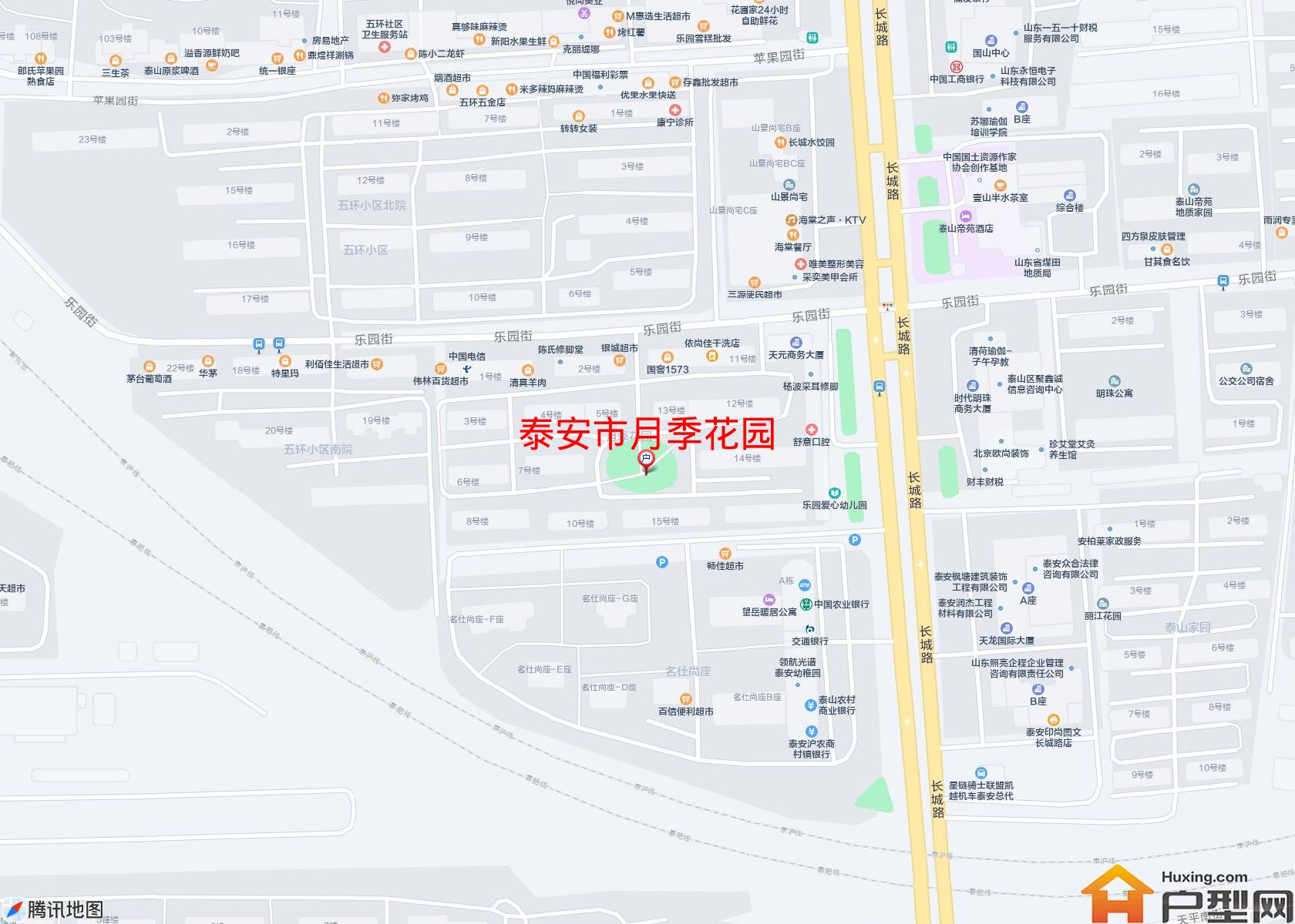 月季花园小区 - 户型网