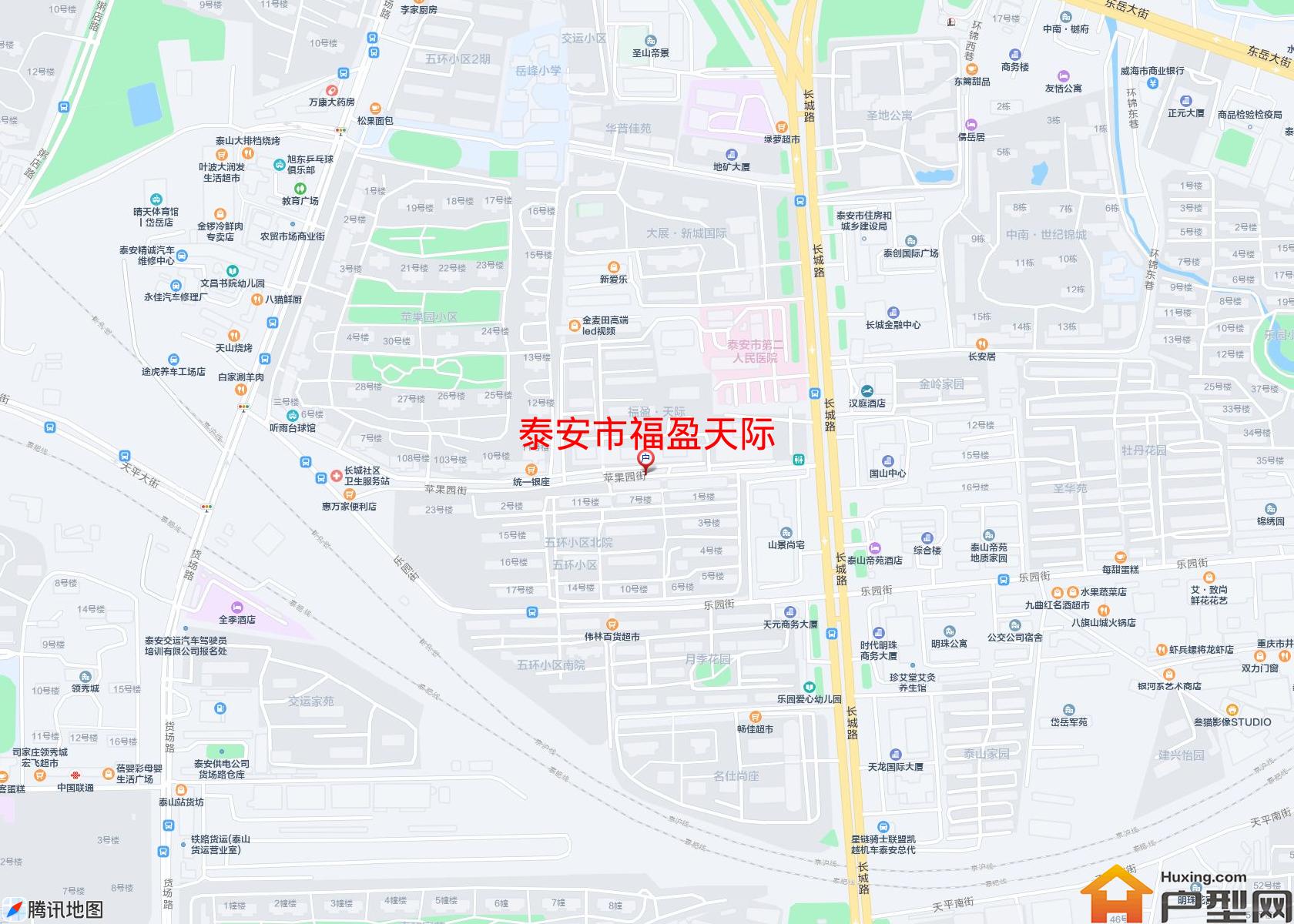 福盈天际小区 - 户型网