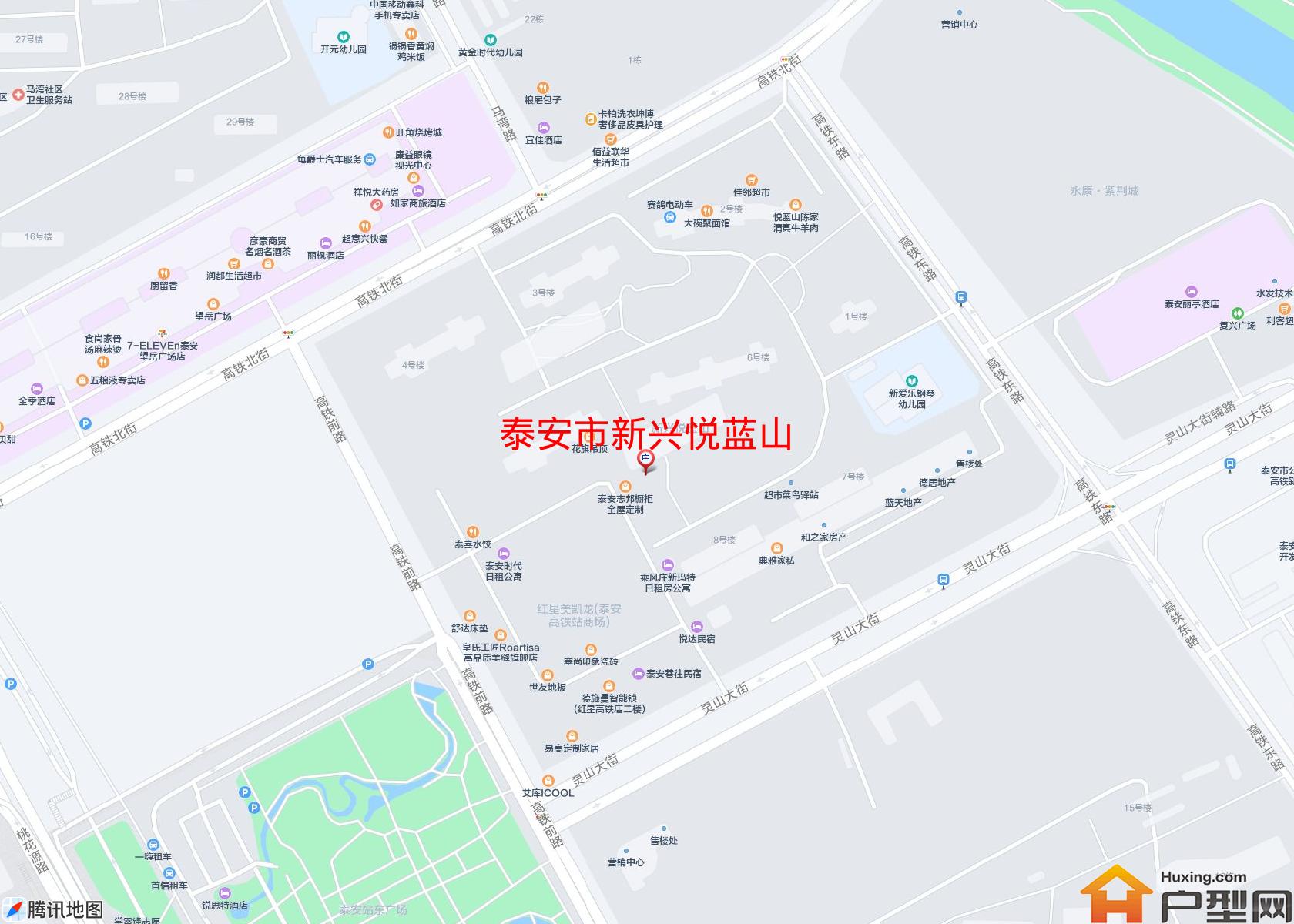 新兴悦蓝山小区 - 户型网