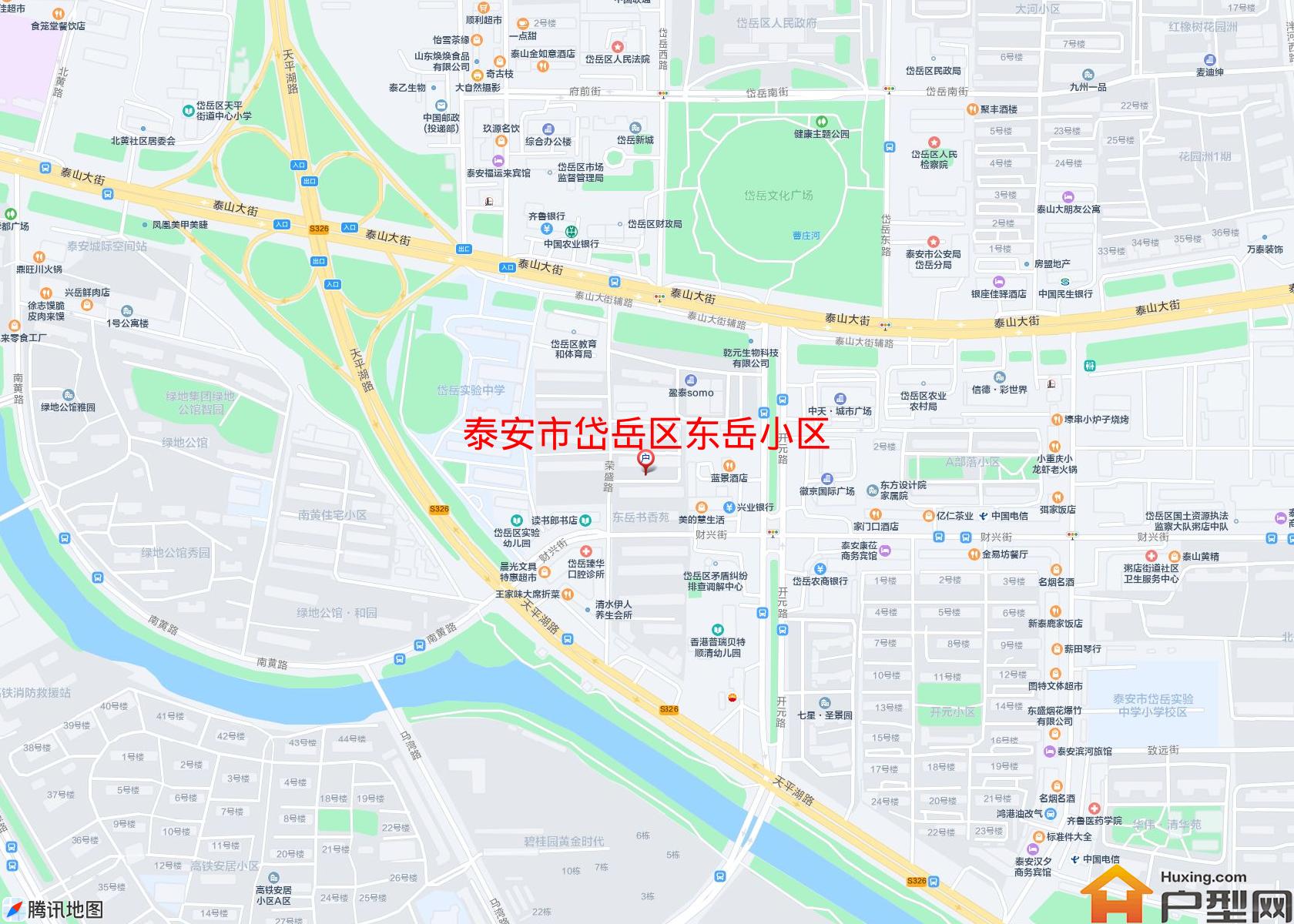 岱岳区东岳小区小区 - 户型网