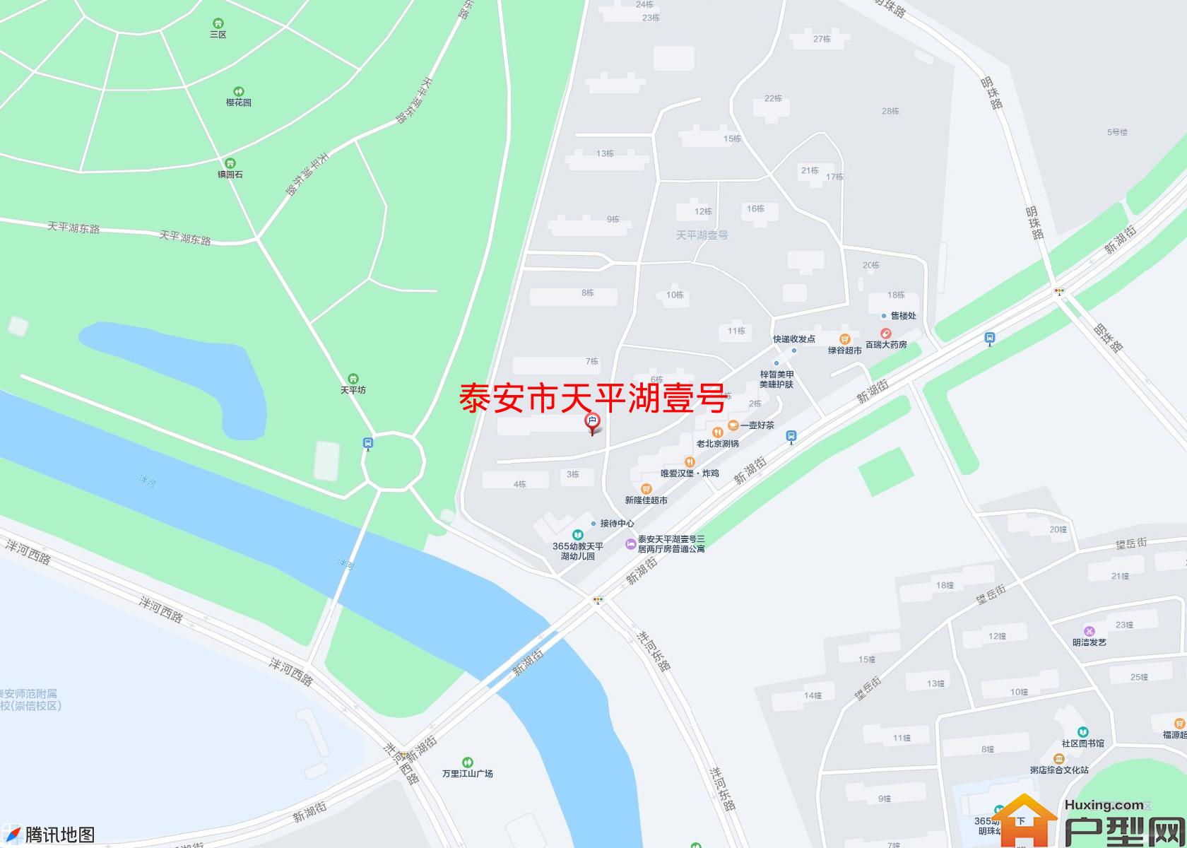 天平湖壹号小区 - 户型网