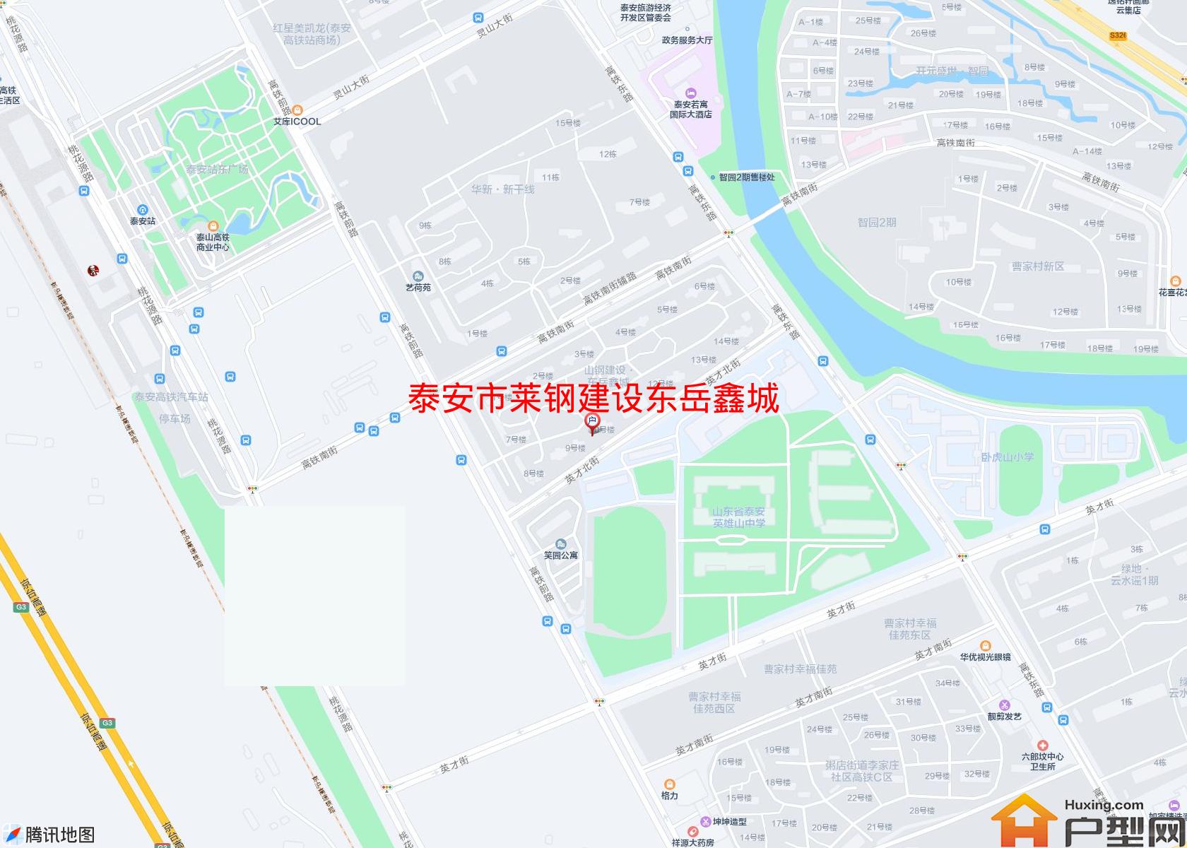 莱钢建设东岳鑫城小区 - 户型网