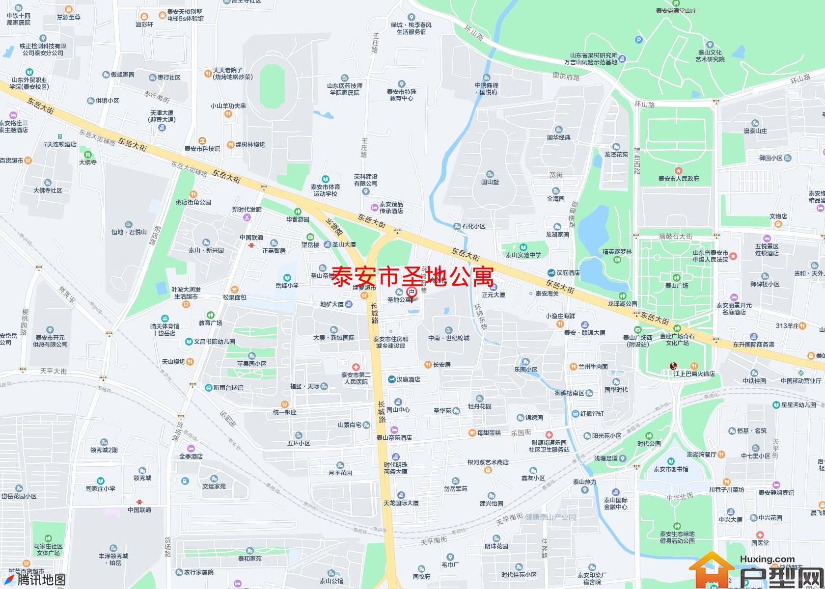 圣地公寓小区 - 户型网
