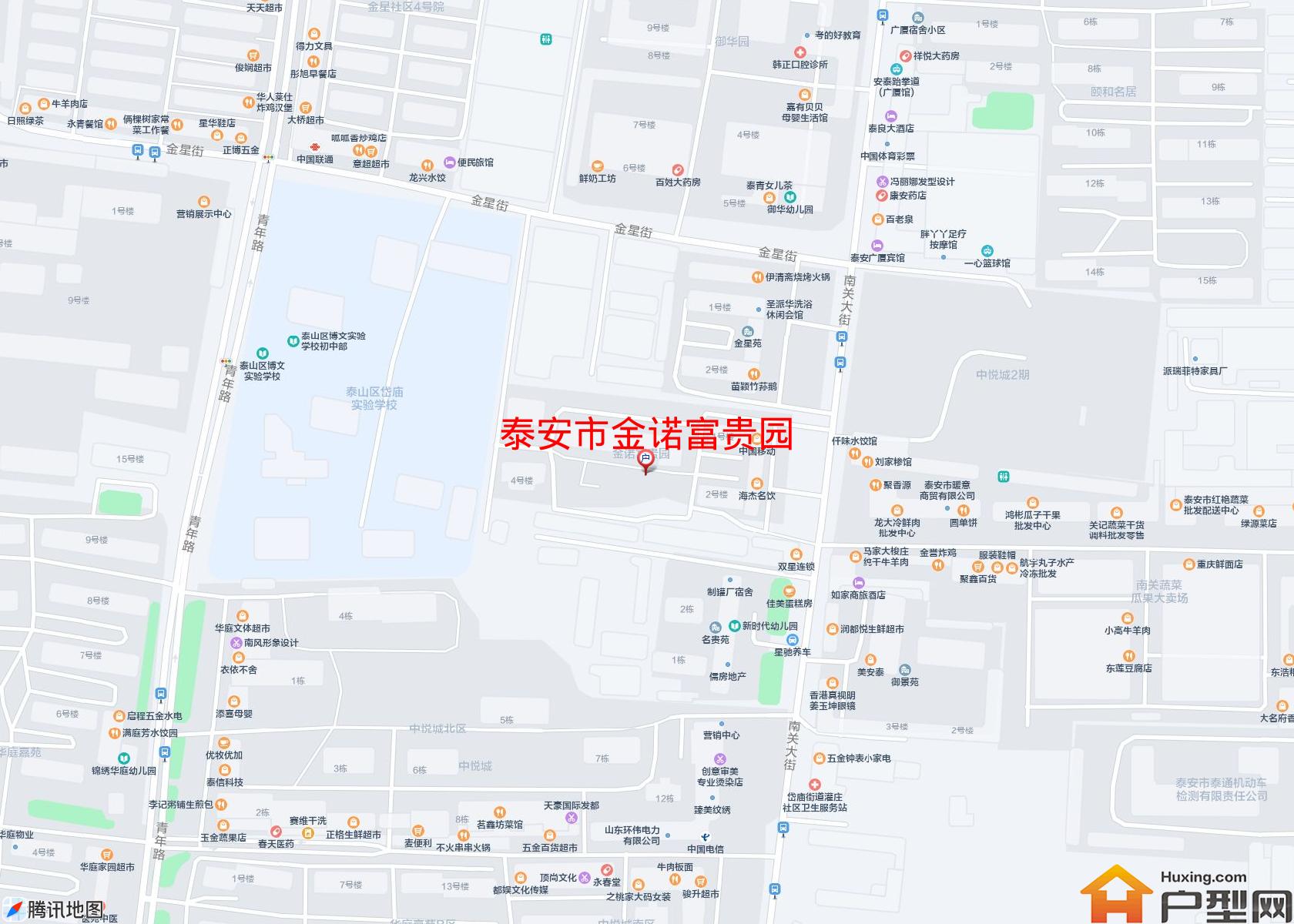 金诺富贵园小区 - 户型网