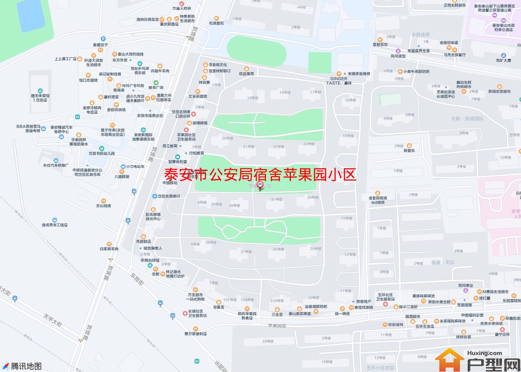 公安局宿舍苹果园小区小区 - 户型网
